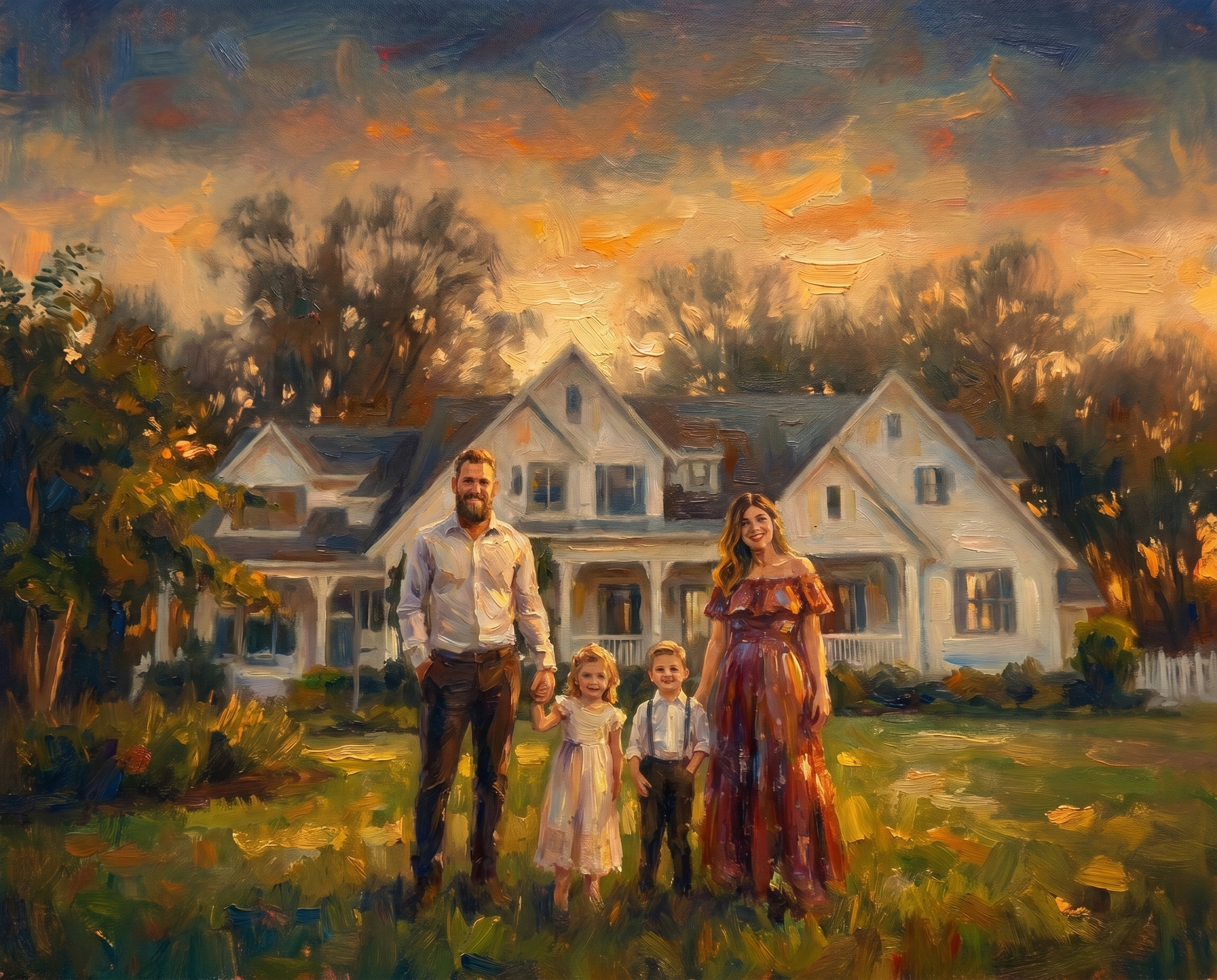 SIGNATURE LEGACY. Exclusive Closing Gifts for Top Realtors | Custom House Portraits by Yulia Yurchevskaya