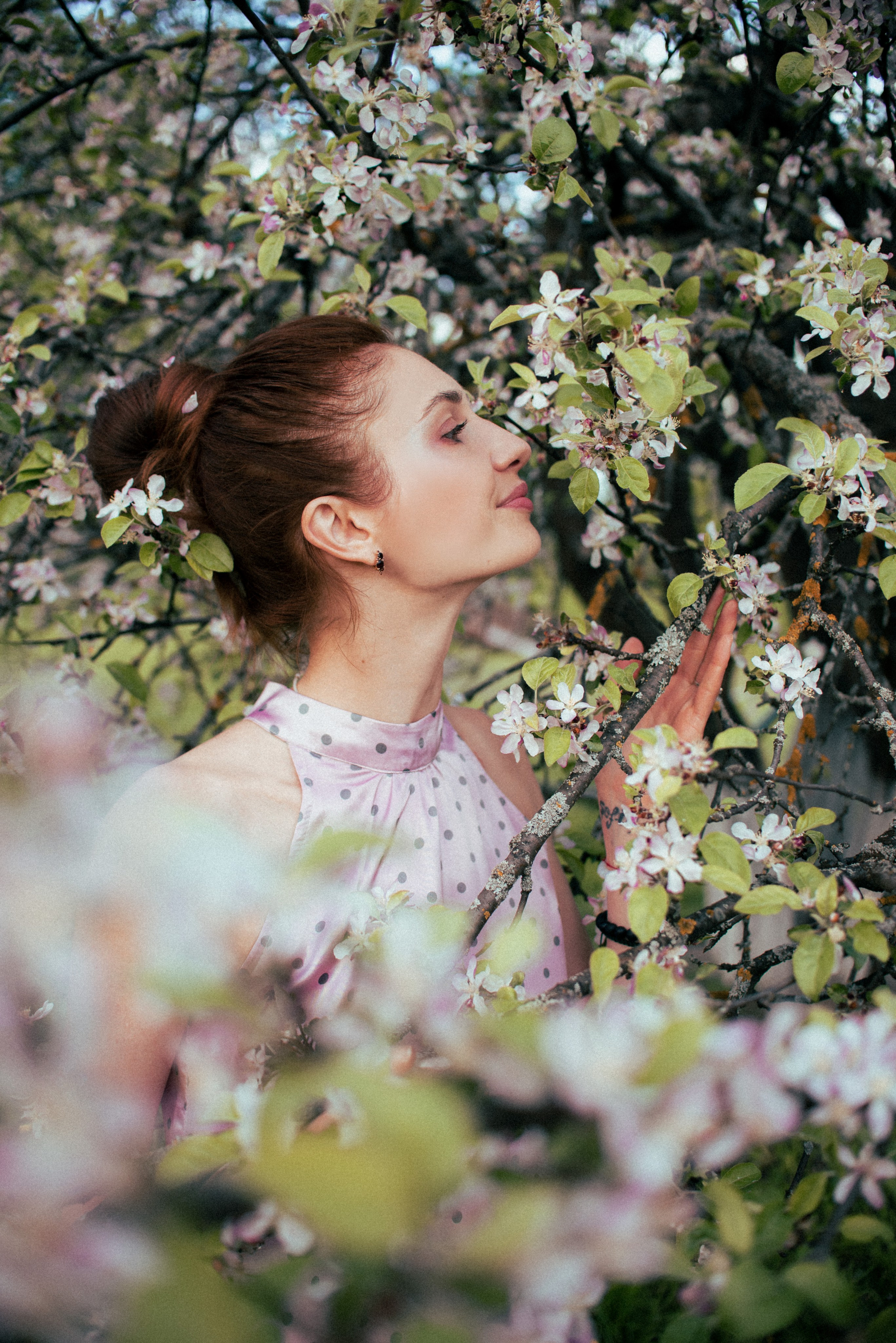 Евгения в цветении. Женский фотограф в Москве и МО