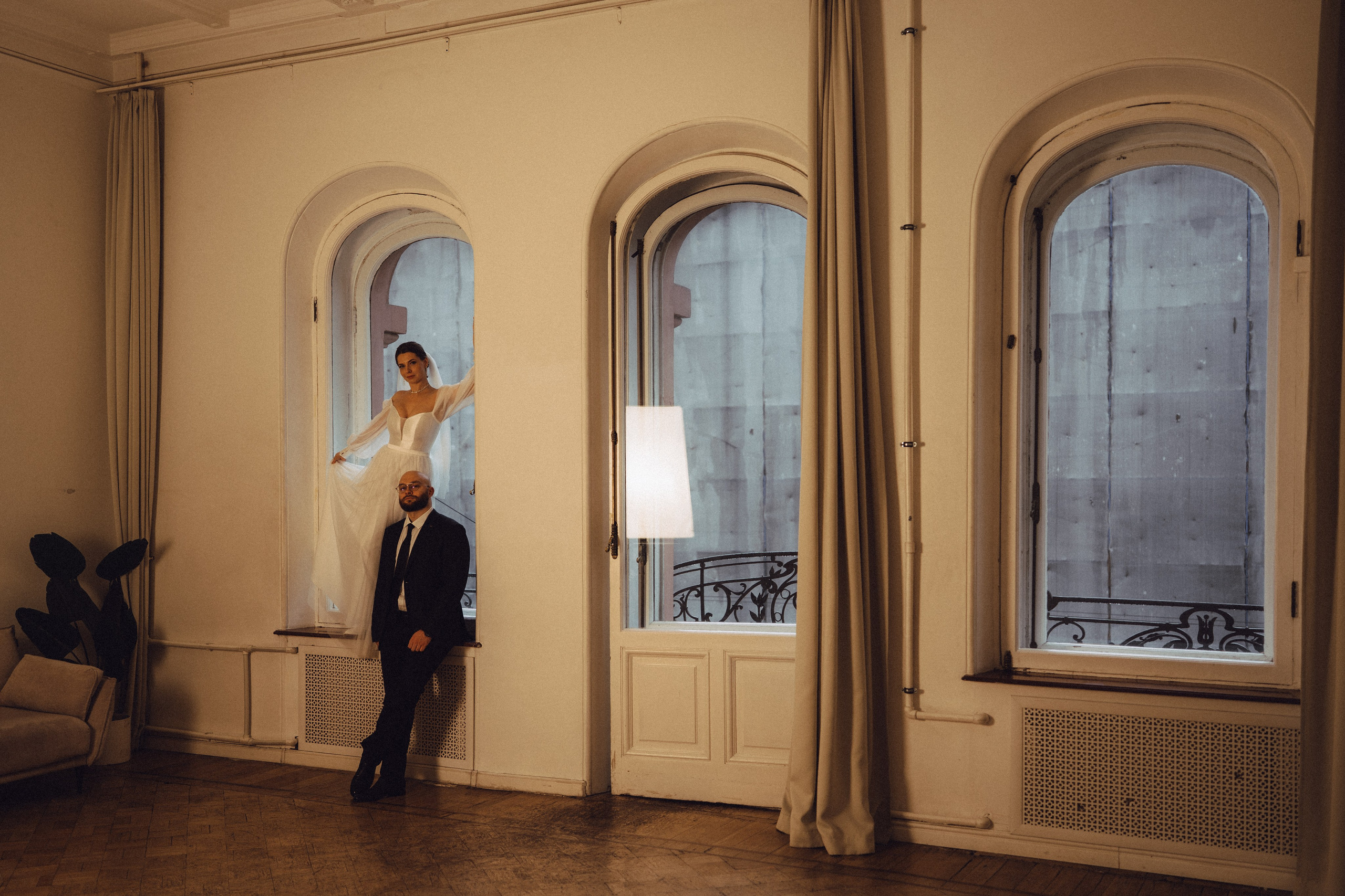 СВАДЕБНАЯ СЬЕМКА ВО ВТОРОМ ДВОРЦЕ (ДЕКАБРЬ) ТАКЖЕ СЬЕМКА В СТУДИИ НА ЧЕРНЫШЕВСКОЙ. Профессиональный фотограф, Санкт-Петербург — Виктория Богомолова