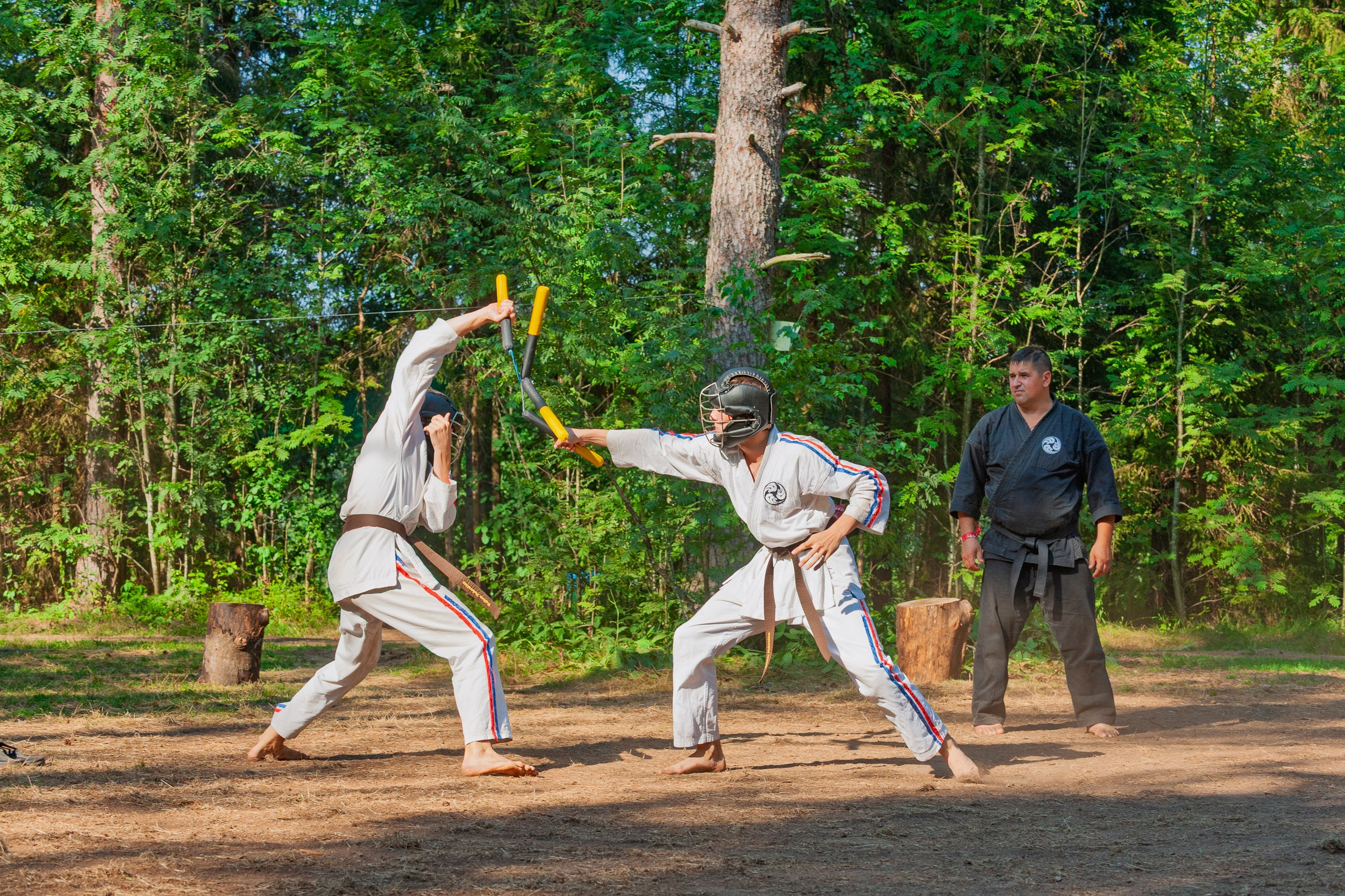 Летние тренировочные боры Школы Боевых Искусств «МОН», Валдай 2011 г. соревнования