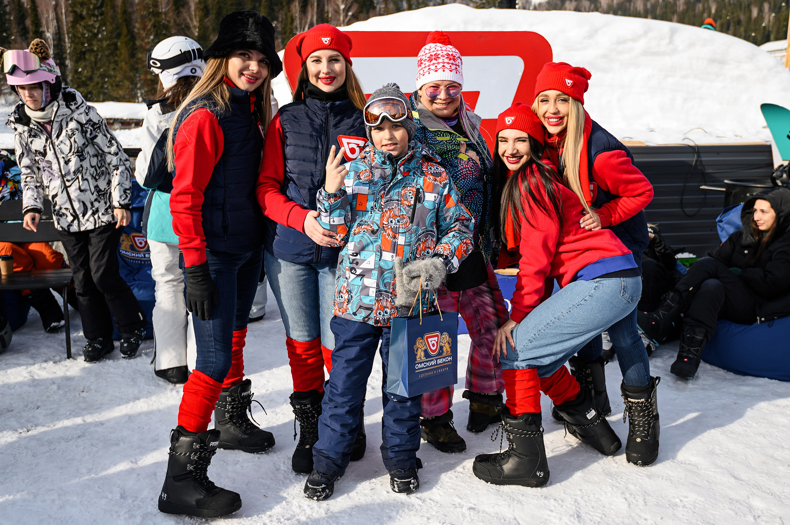 Съемка для Омского бекона