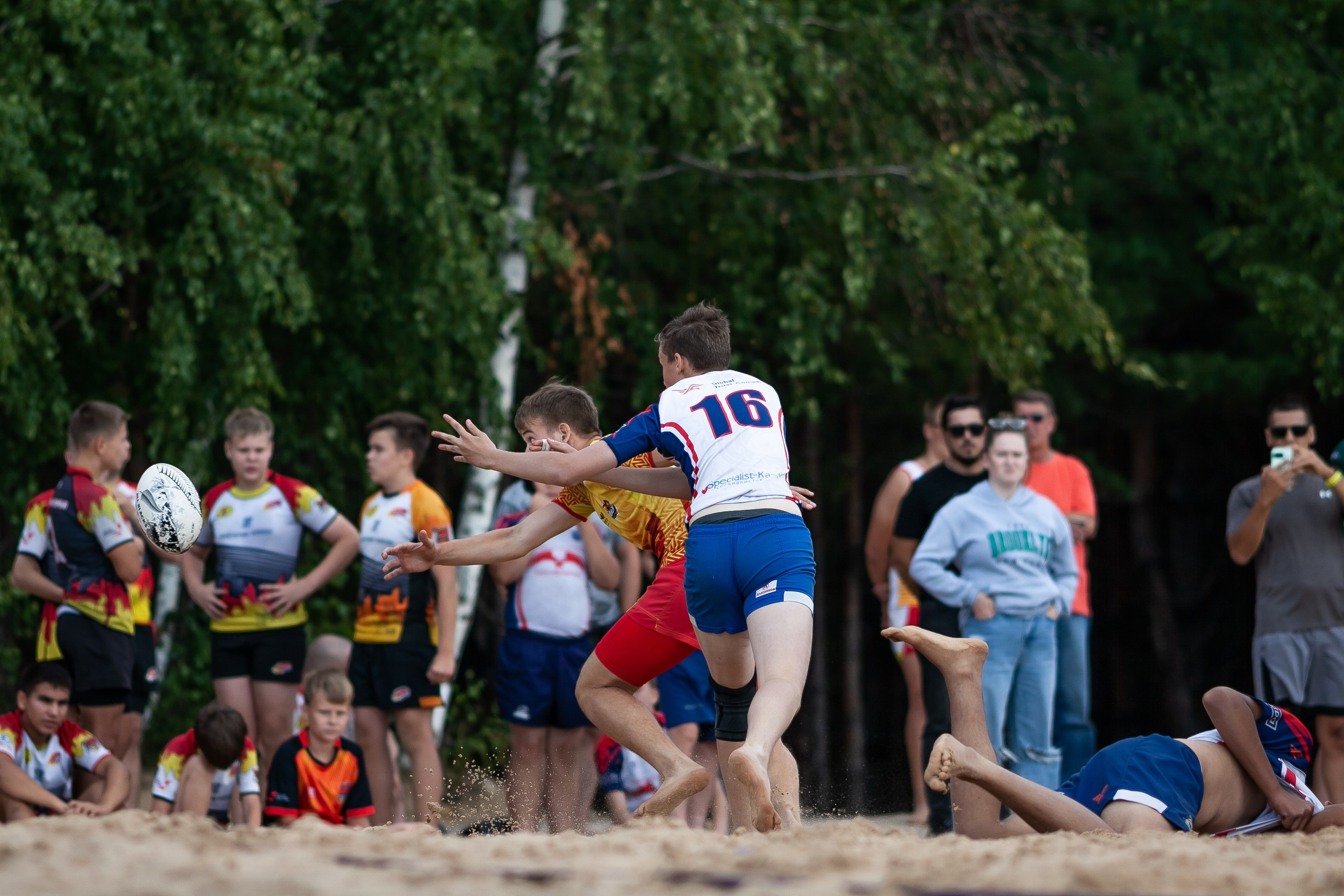 «Кубок «Молота» по пляжному Регби. Фотография