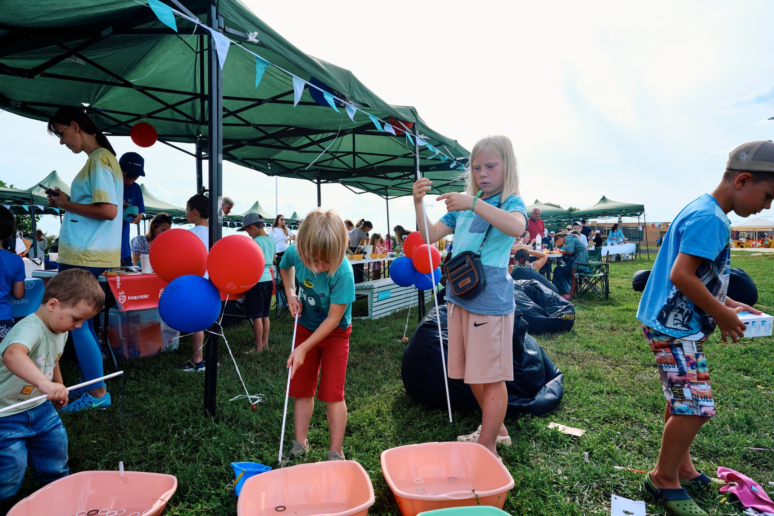 Пляжный маркет 2024, г. Лаишево. Фотограф Казань