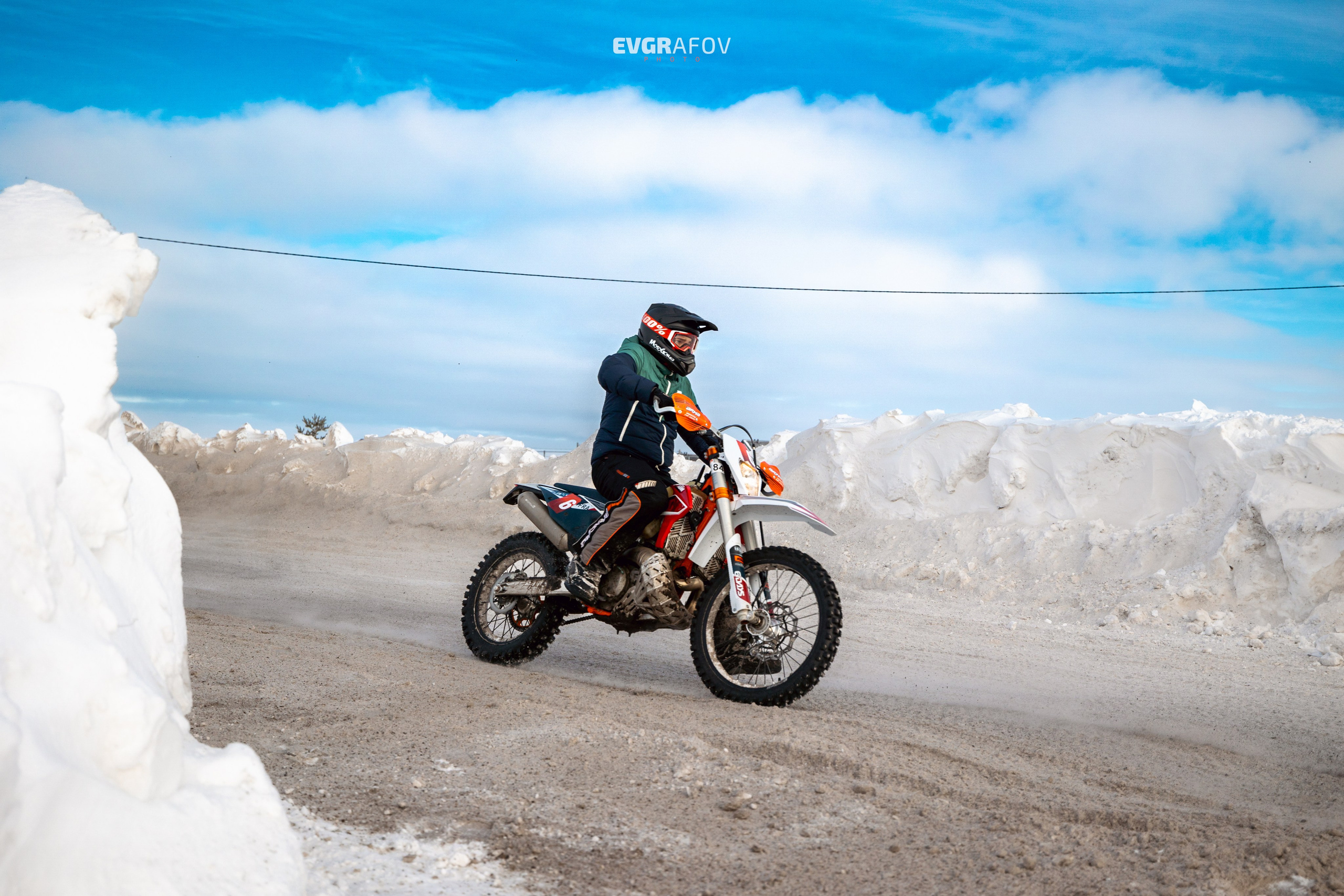 Открытый кубок Республики Татарстан по мотокроссу 3 этап. 4 февраля 2024 г. Фотограф Евграфов Александр