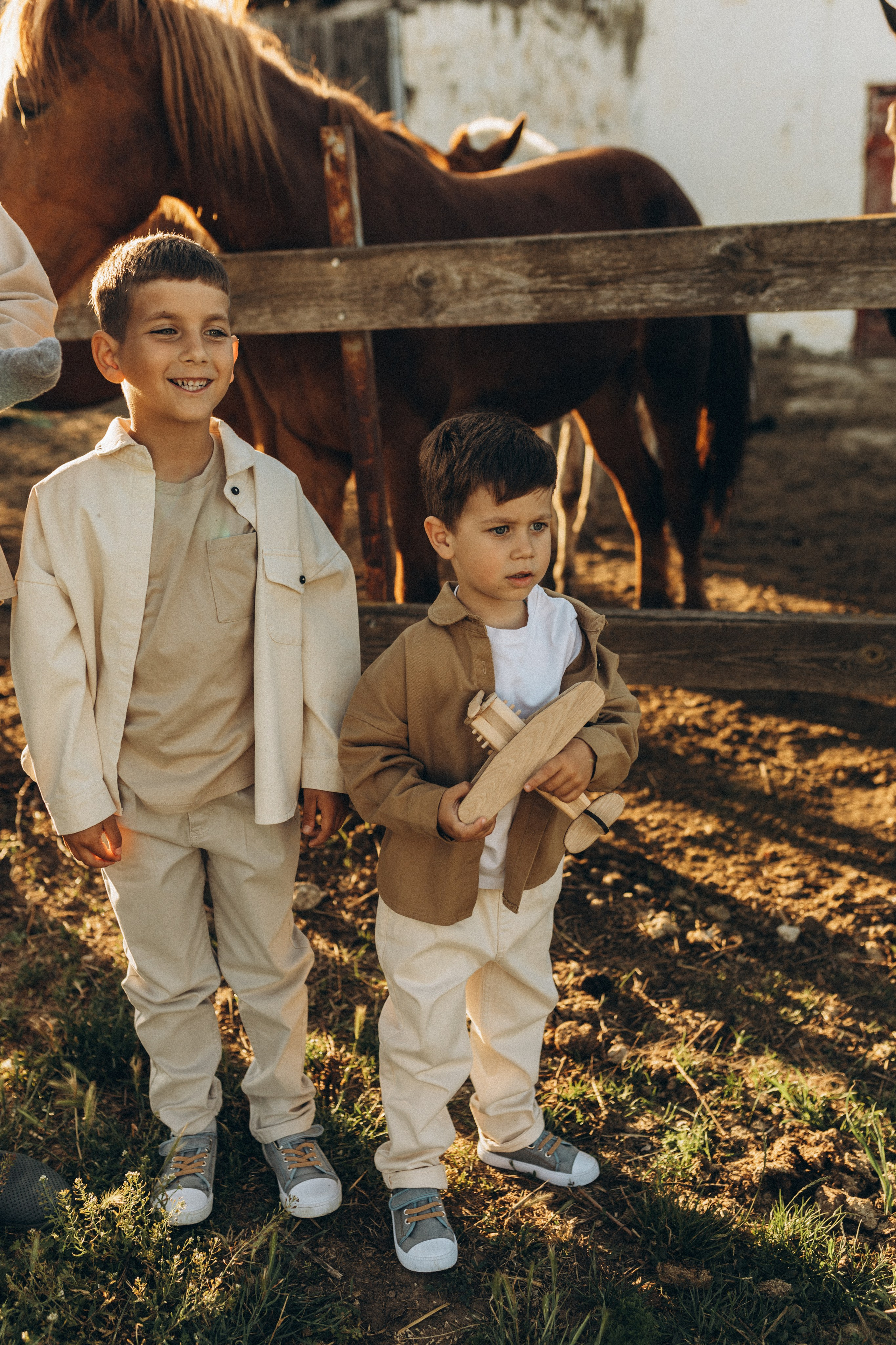 Закат на ферме. Семейный фотограф в Новороссийске и Анапе Александра Яковлева