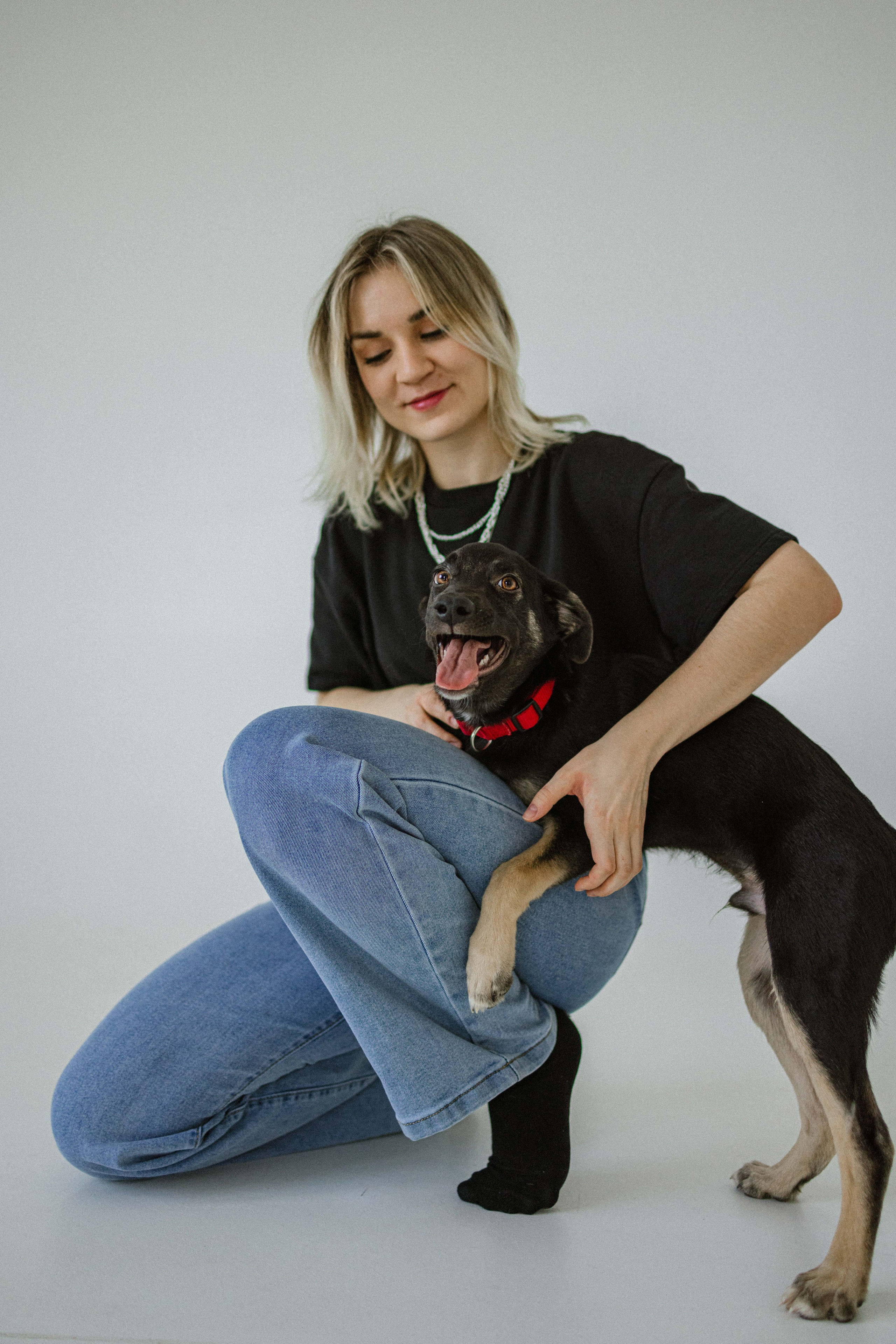 Крис и Тэдди. Фотограф-анималист в Москве Лера Черноног