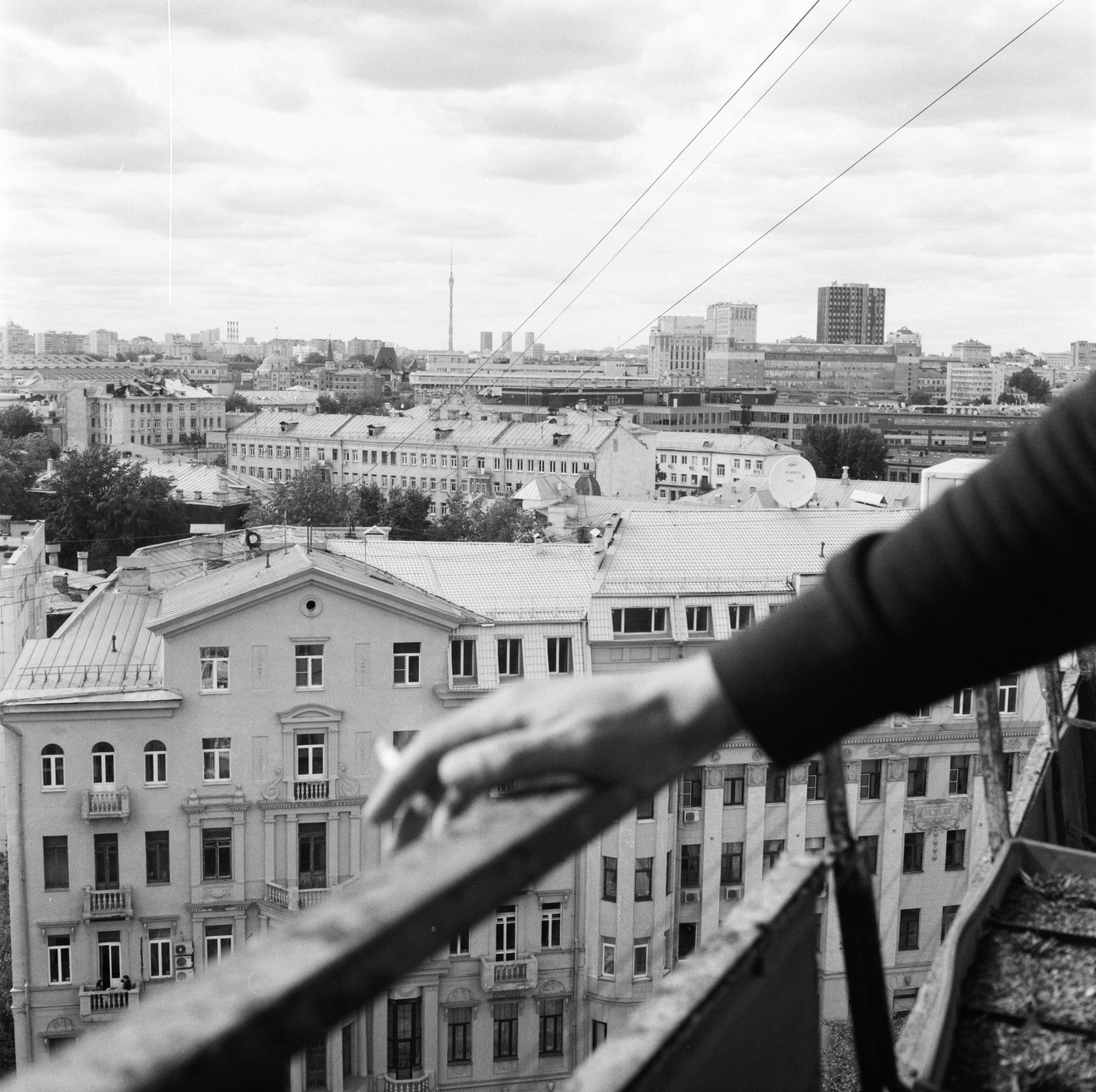 BW. Independent photographer Talib Shillaev