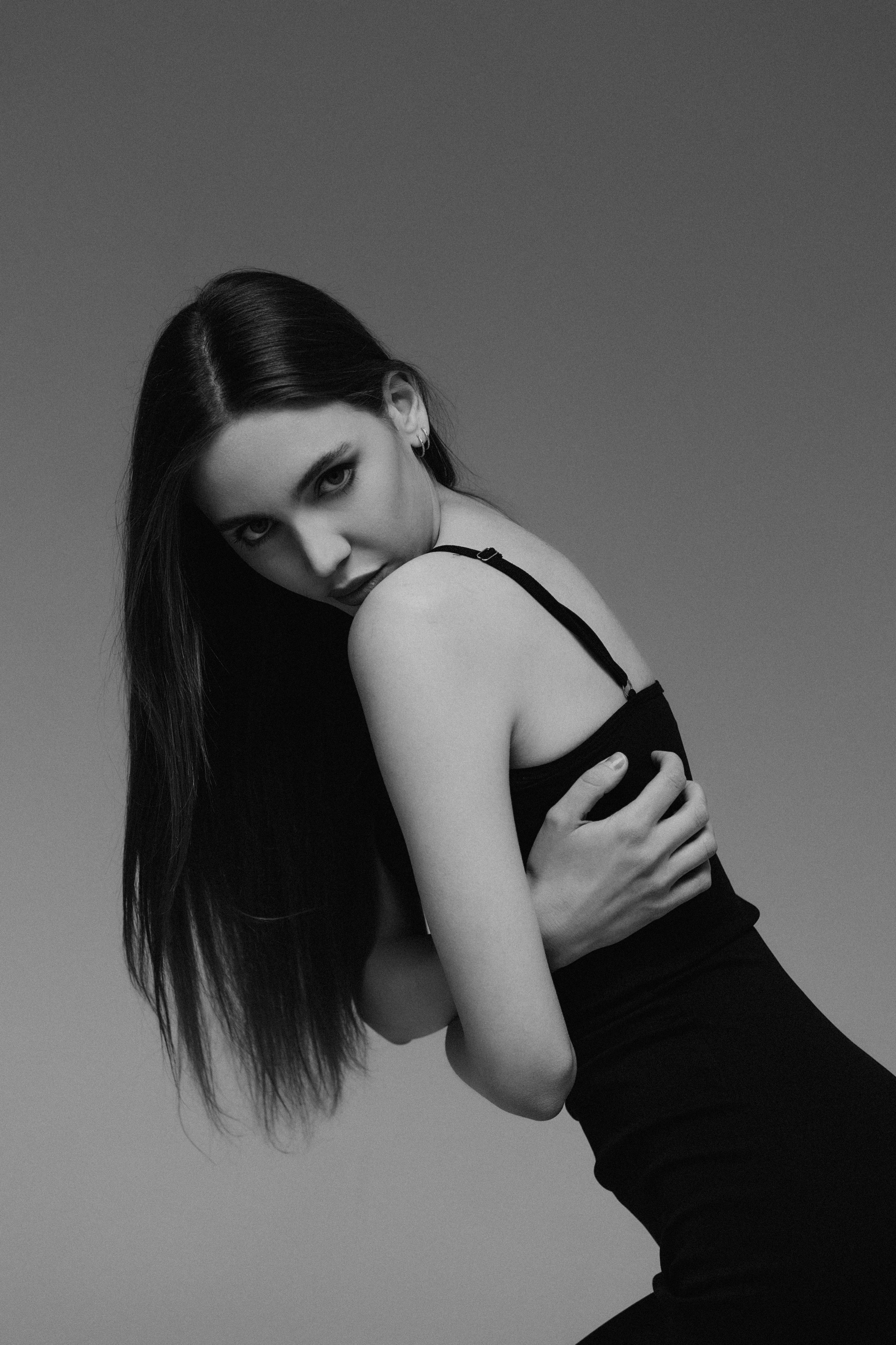 Виктория | фотосессия на циклораме. Портретный фотограф Москва