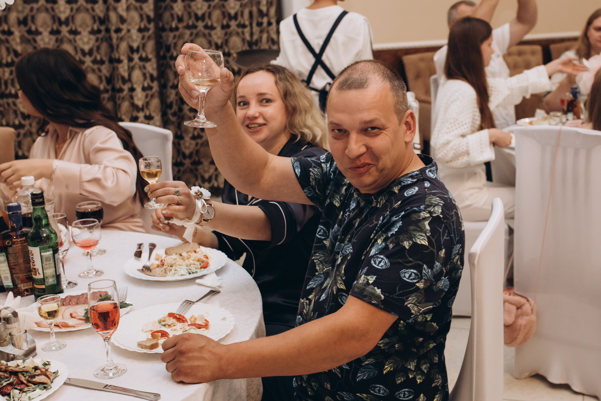 Антон и Алксандра (студия+ресторан). Семейный фотограф в Обнинске