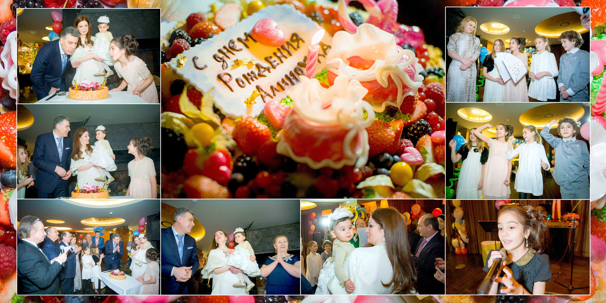 Фотокнига 1 годик ребенку. Skazka.wfolio.pro