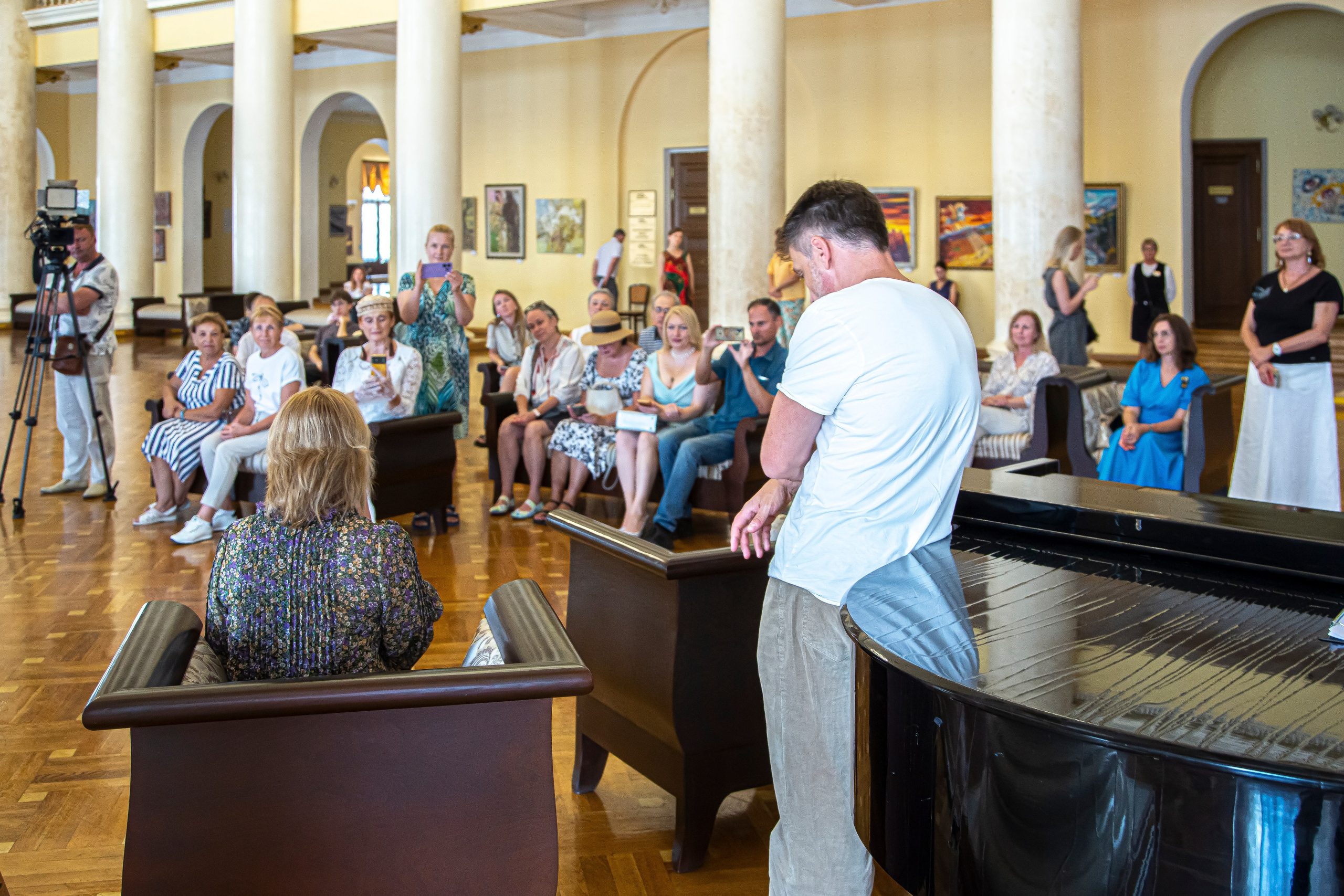 Чайковский и Надежда премьера спектакля Зимний театр Сочи. Фотограф в Сочи Юрий Шептаев