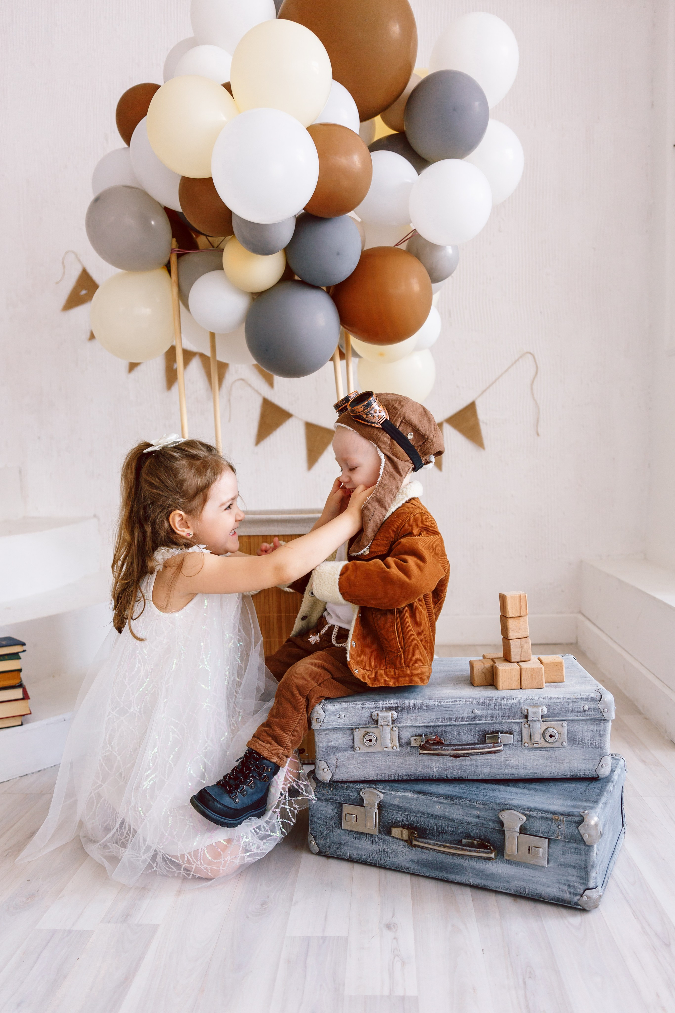 Фотодень «на воздушном шаре» № 1. Фотограф новорожденных Тверь Диана Муляева