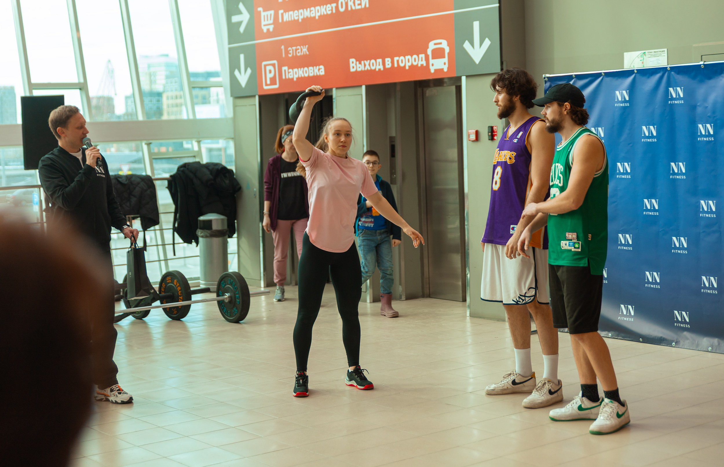 День рождения фитнес зала NN fitnes. Фотограф Тюмень