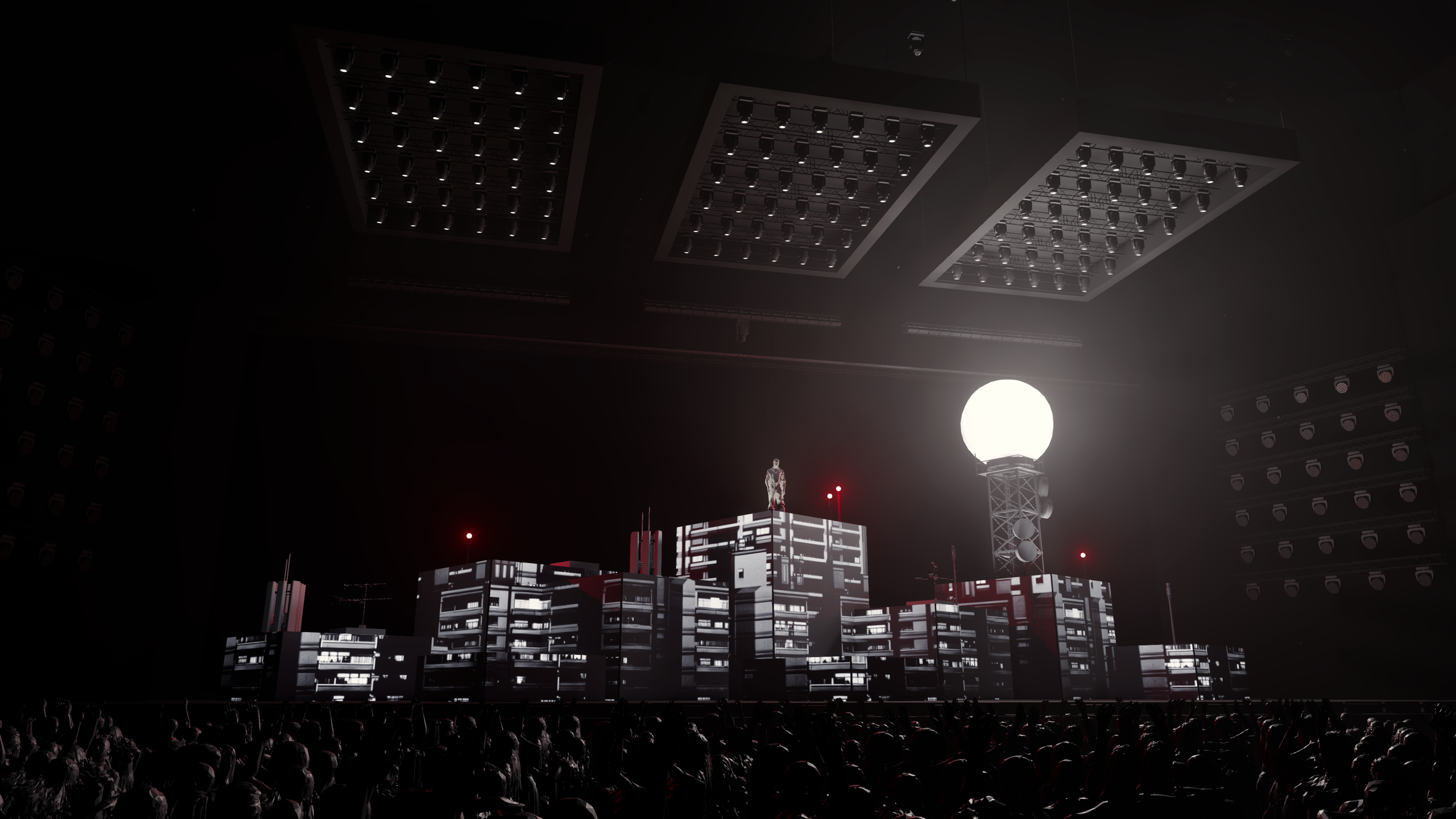 ABOVE THE CITY. OOPS