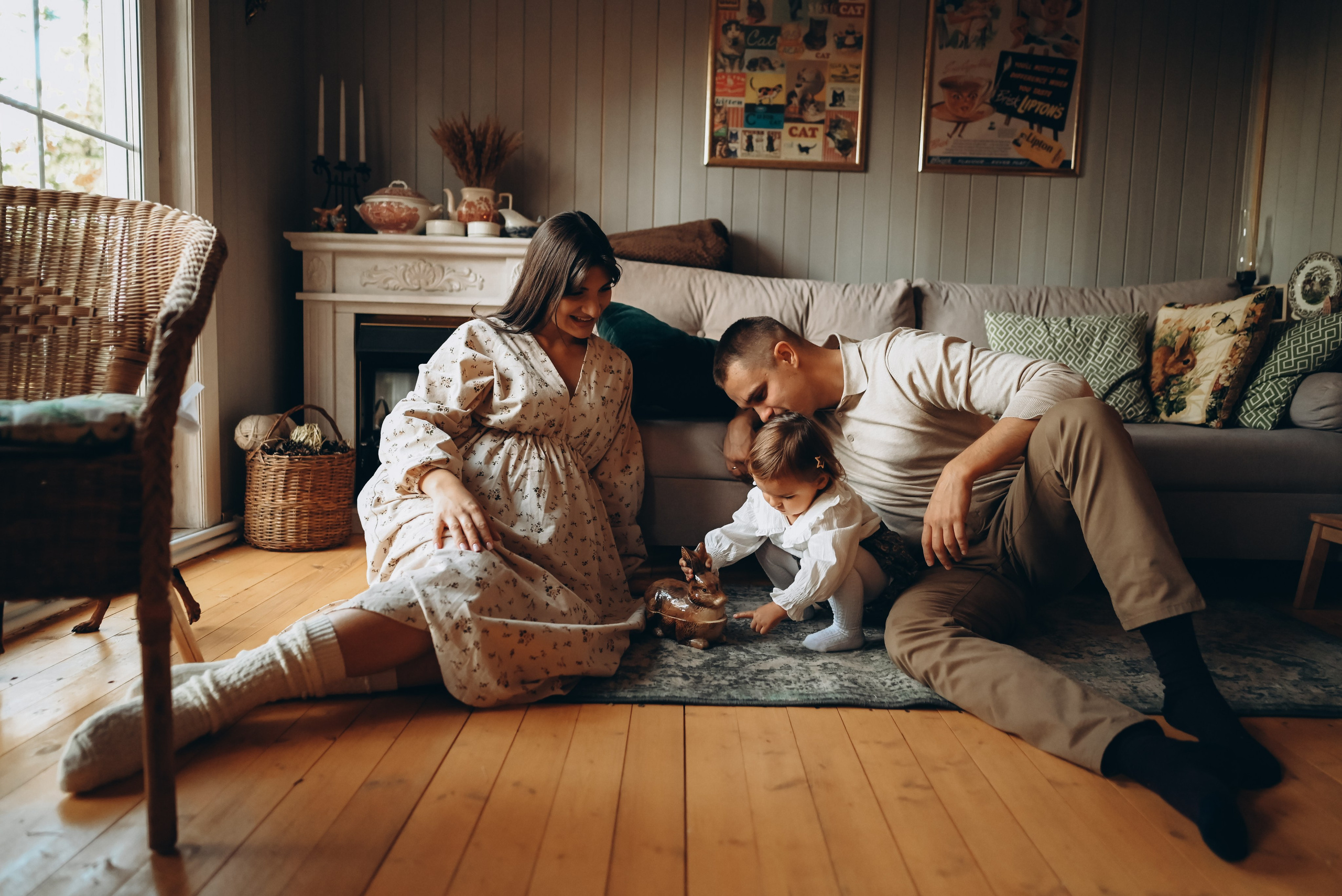 Дача осенью. Семейный фотограф в Москве Люберцах Ирина Вронская