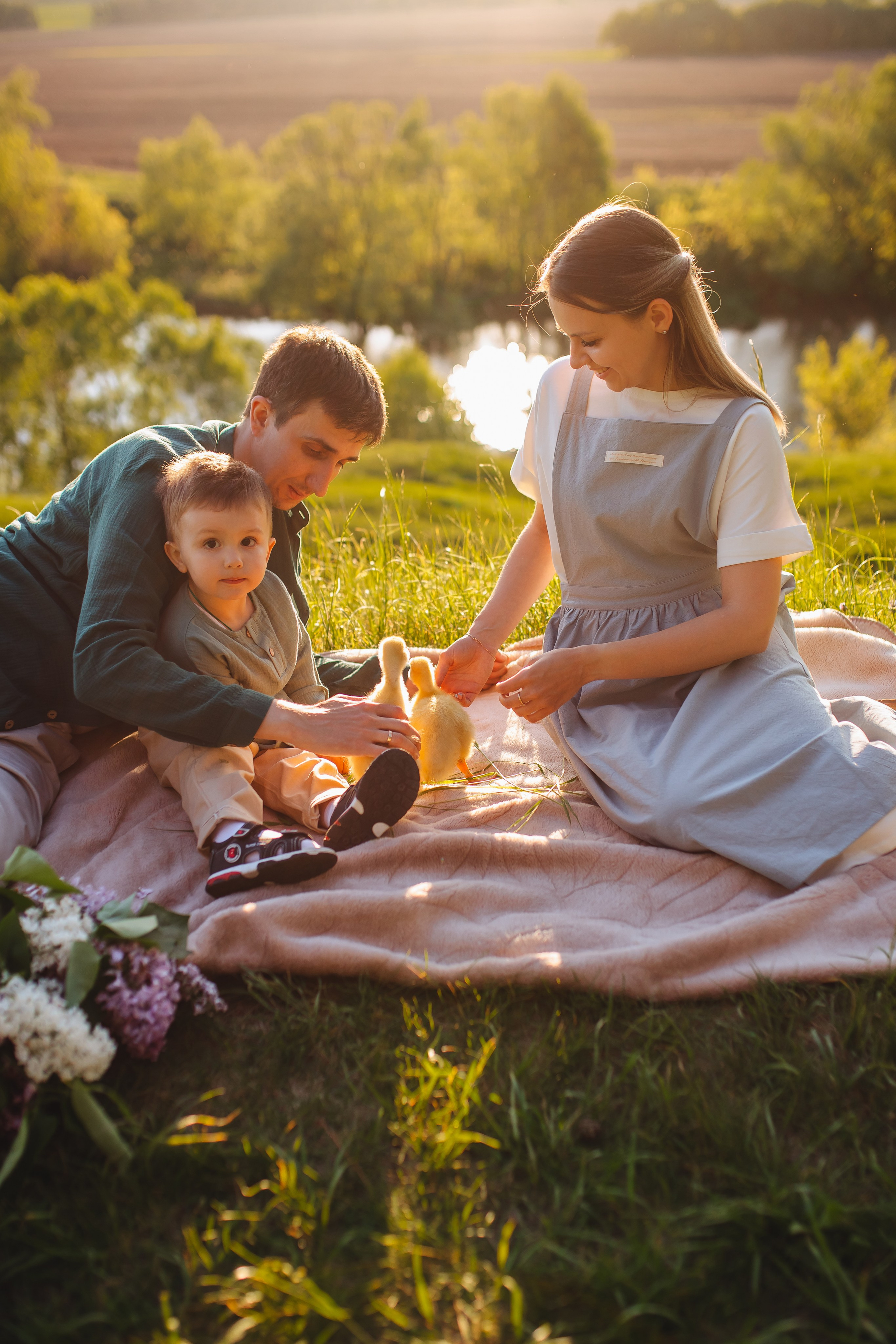 Тимоша и утятки. Свадебный и семейный фотограф в Туле и области Маша Костина