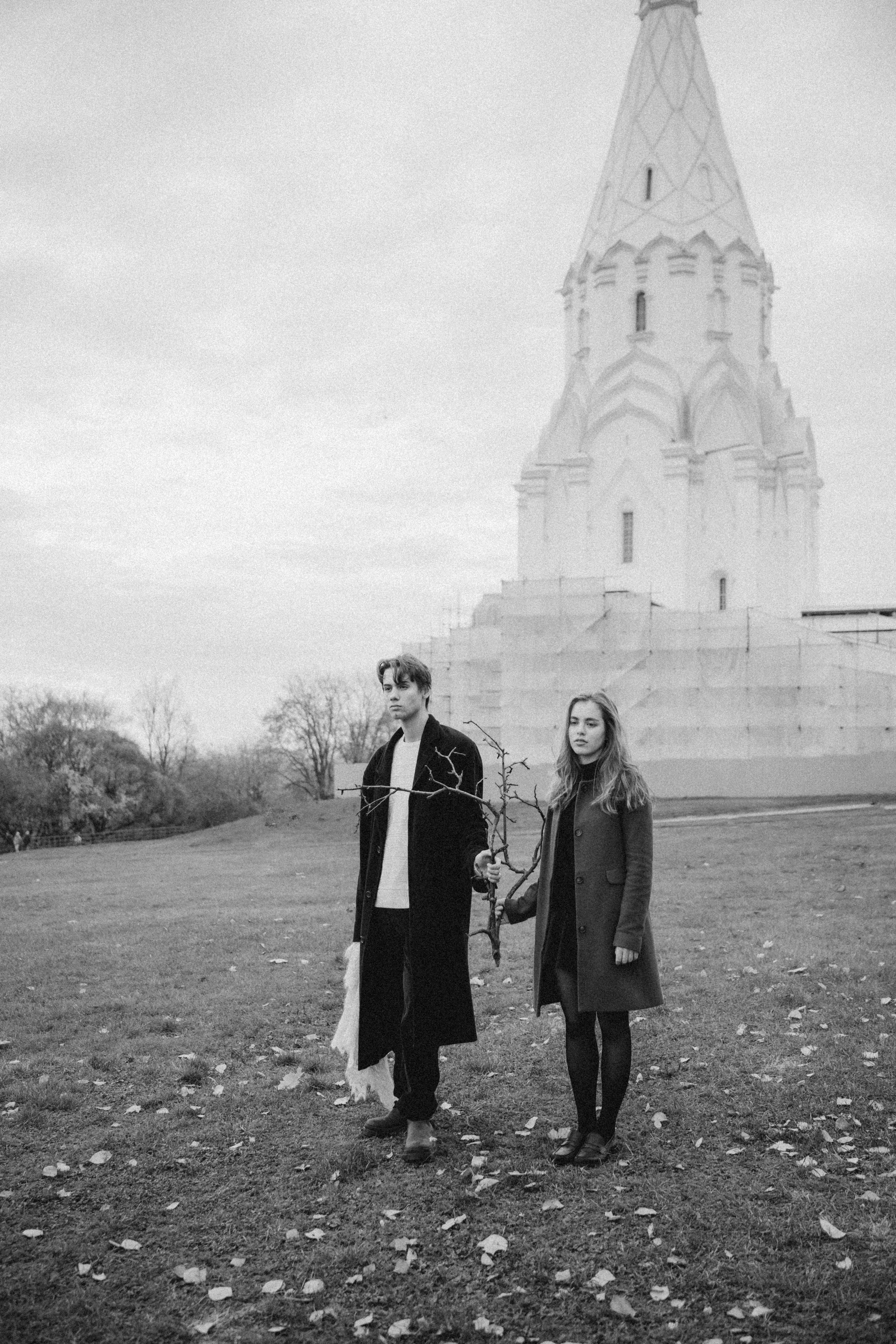 Галки, ветки и любовь. Фотограф Москва Селюкова Юлия