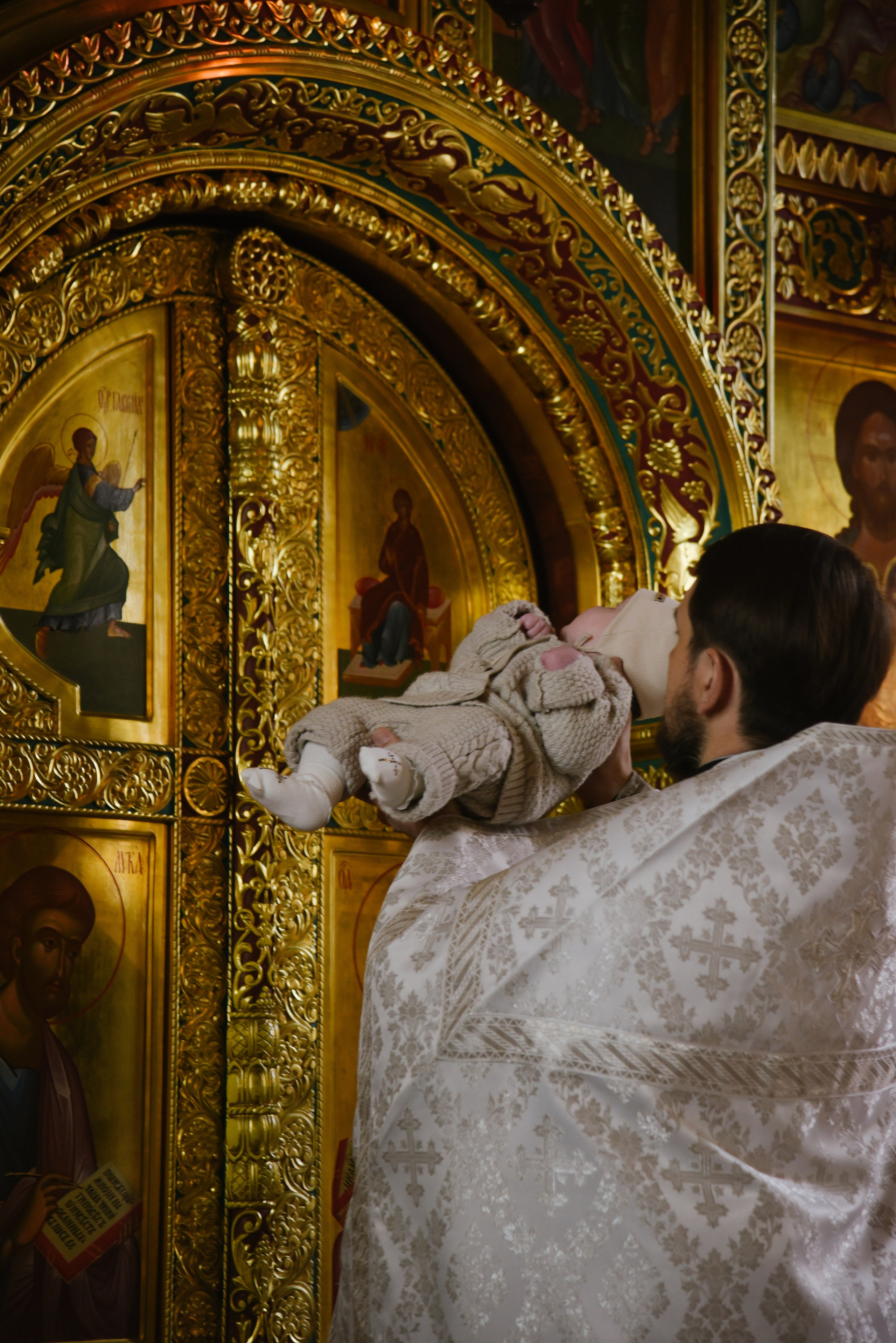 Таинство крещения Виктории. Фотограф Лола Волна, город Москва