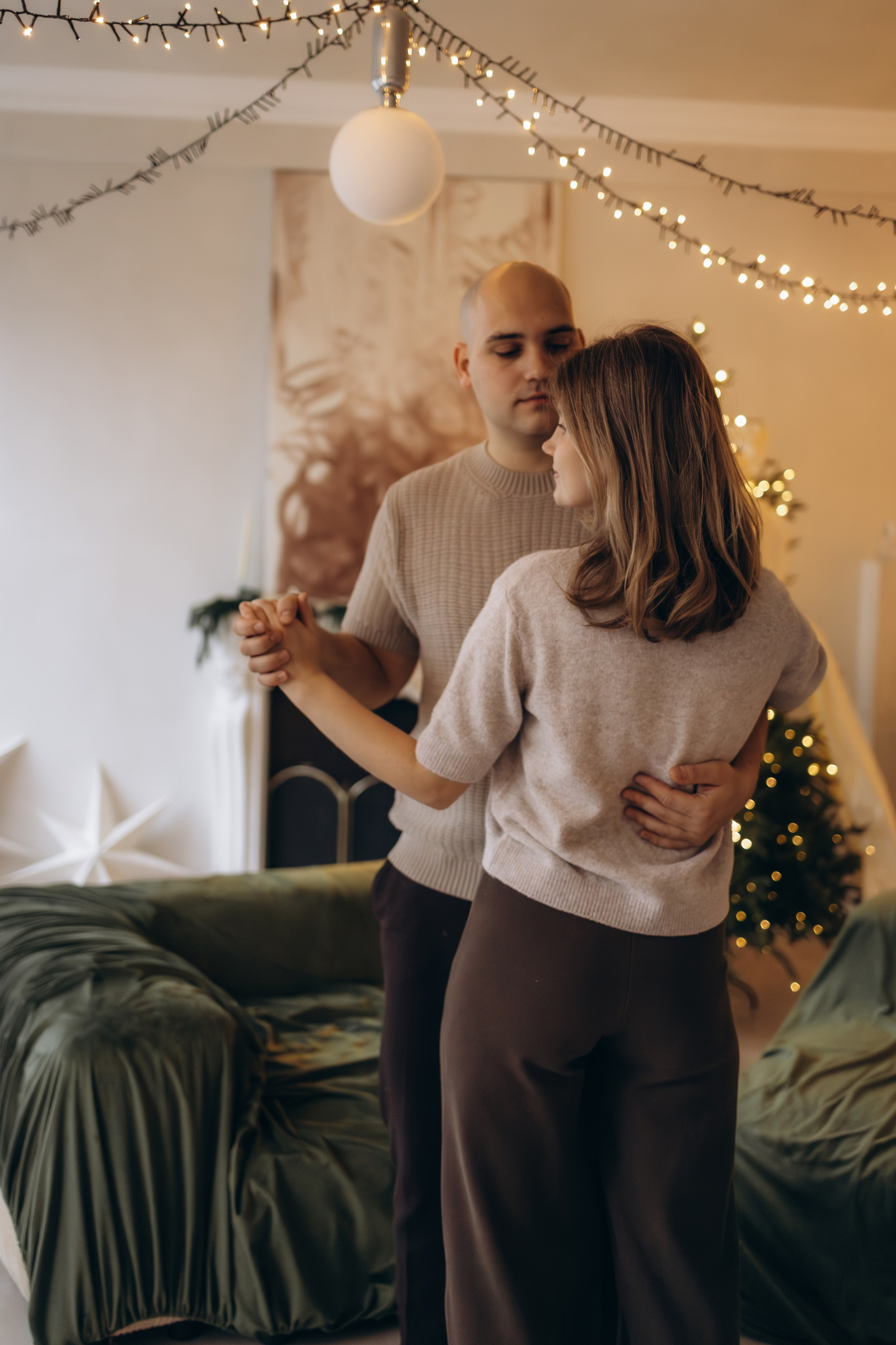 Новогодняя семейная в студии, г. Обнинск (Калужская обл.). Надежда Стар семейный и церковный фотограф в Жукове и Калужской области