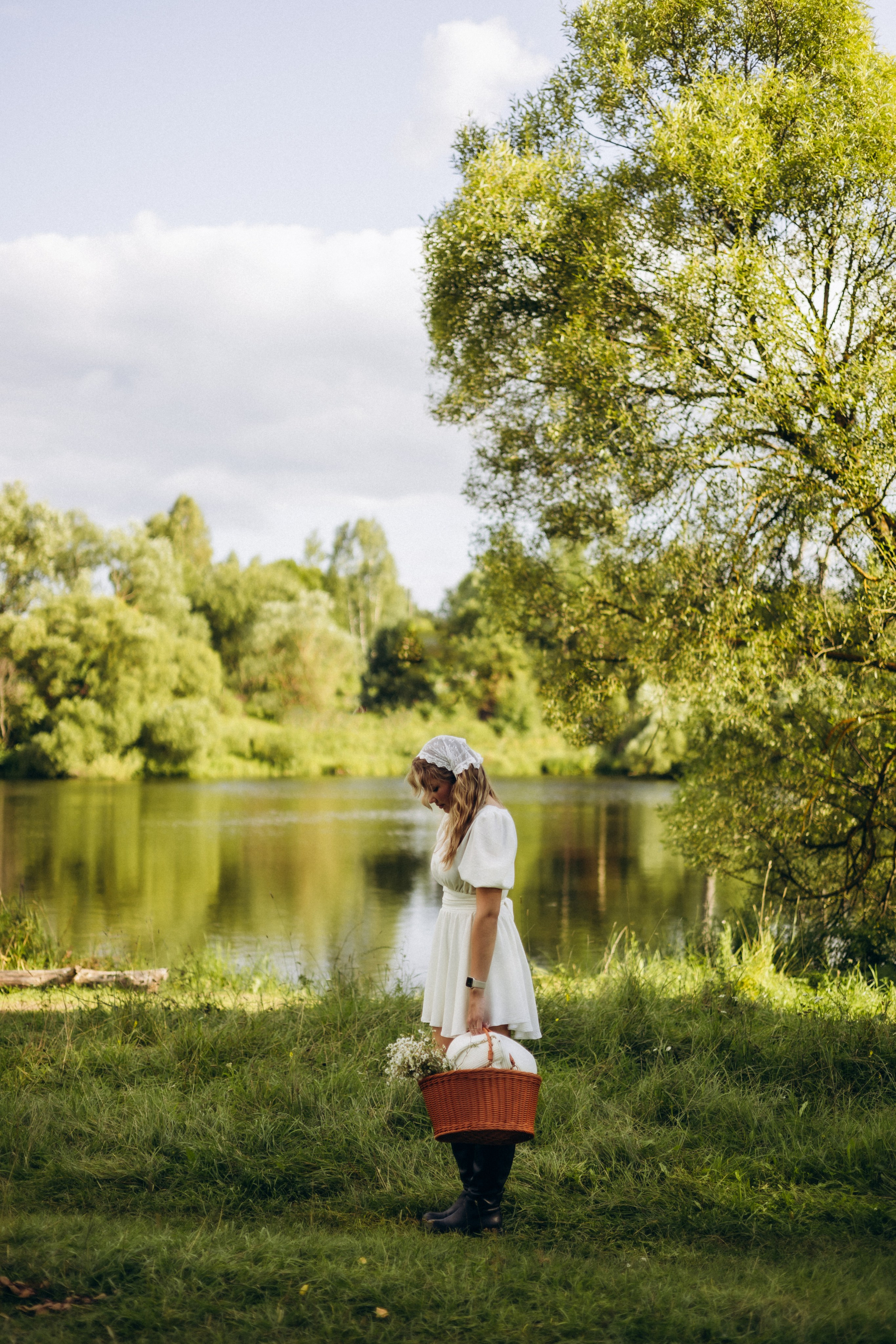 Женский портрет (15.08.2025) д. Величково (Калужская обл.). Надежда Стар семейный и церковный фотограф в Жукове и Калужской области
