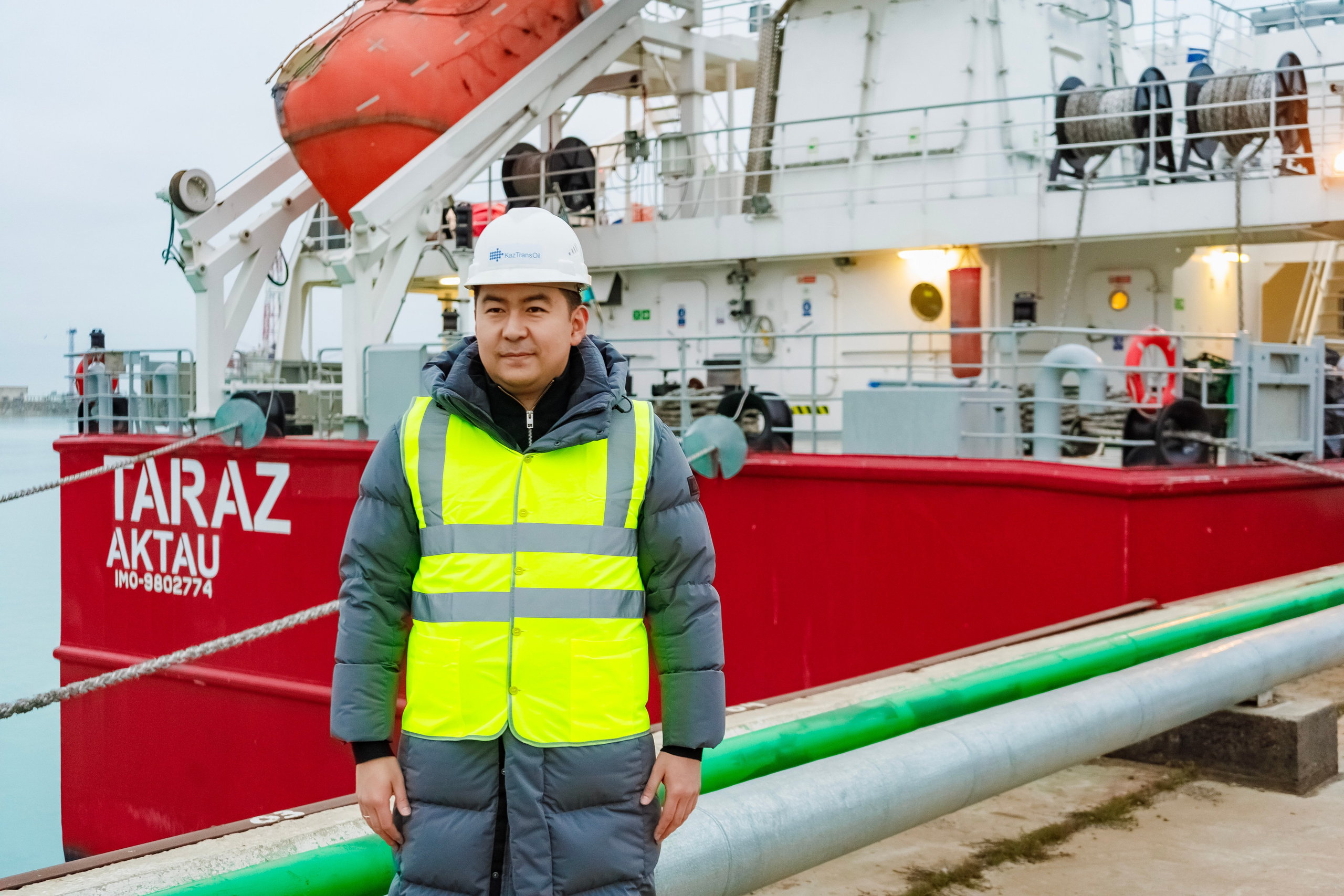 CIMS И KAZ MOR TRANS FLOT 1 отправка нефти в Баку. Романовский Илья