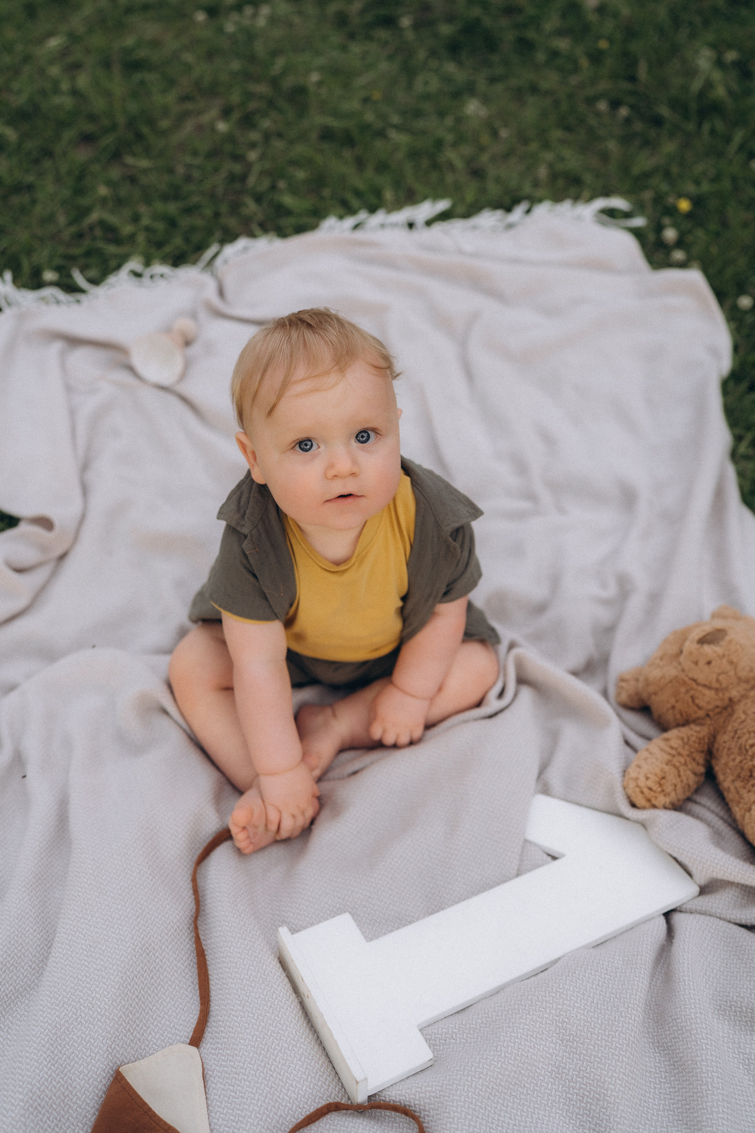 Первый год и первый дождь. Семейный фотограф в Ангарске/ Иркутске