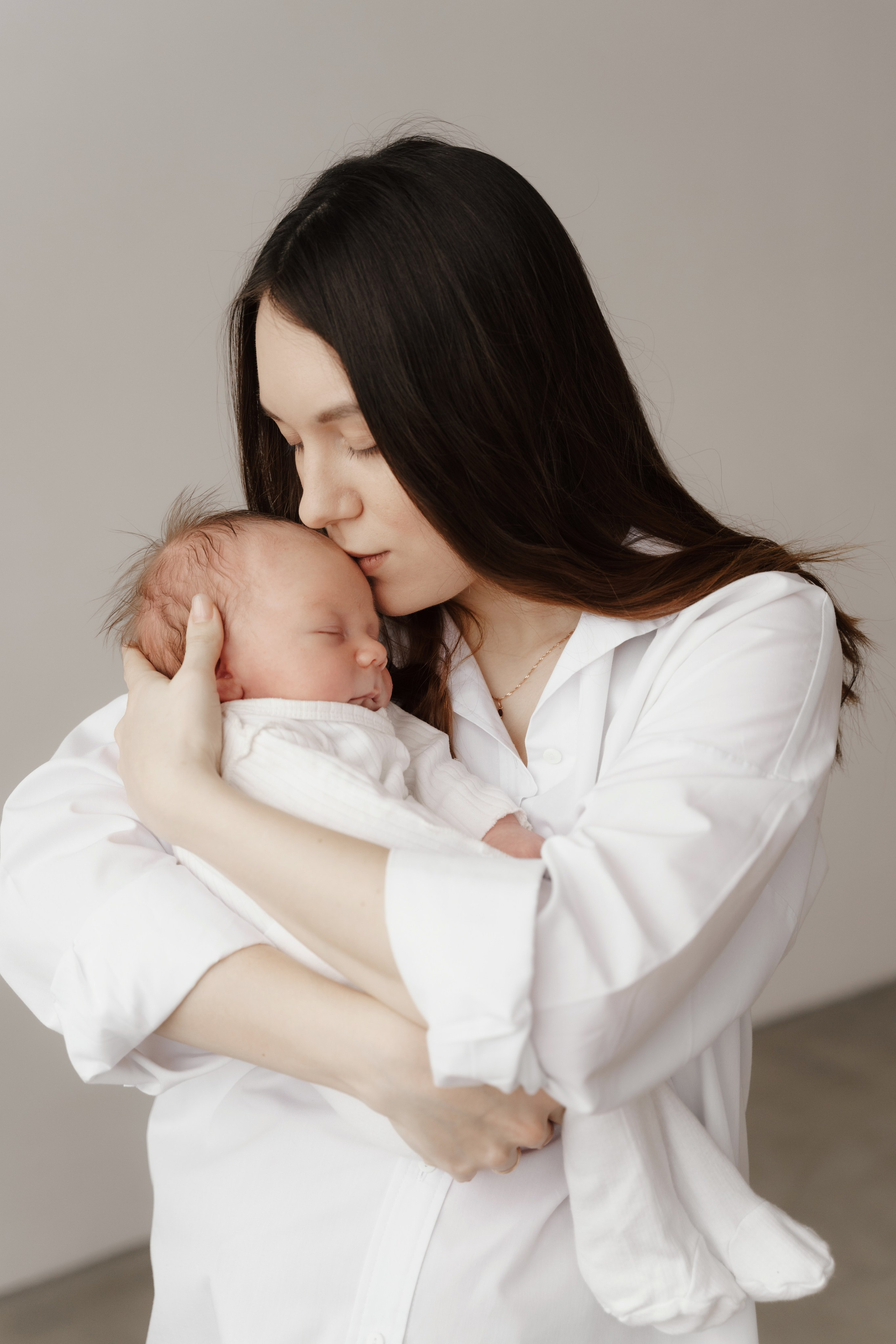 Семейная. Четыре поколения. Фотограф в Новосибирске. Ефимова Анастасия