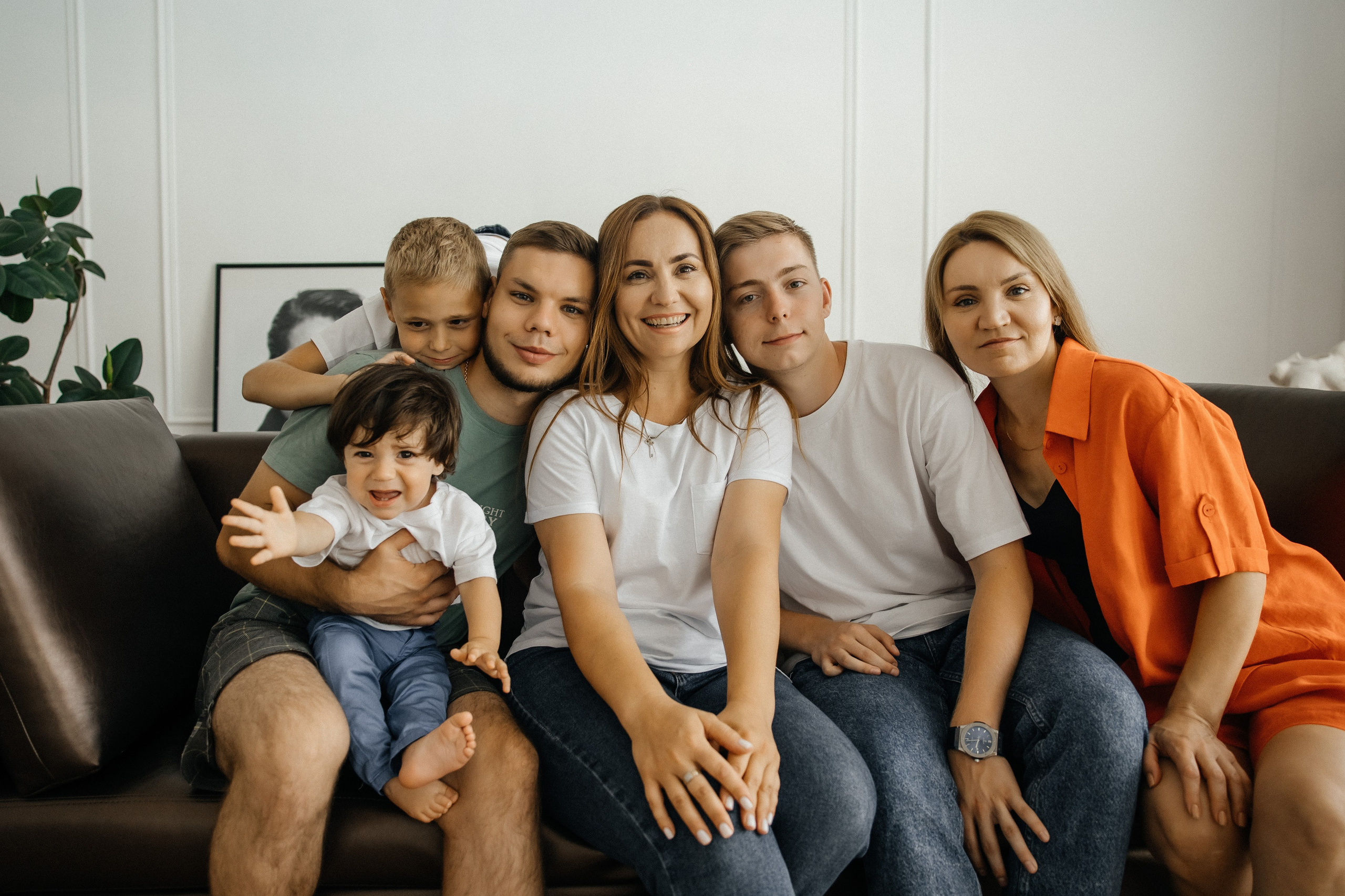 Семейная съемка в студии. Свадебный и семейный фотограф в Краснодар, Россия