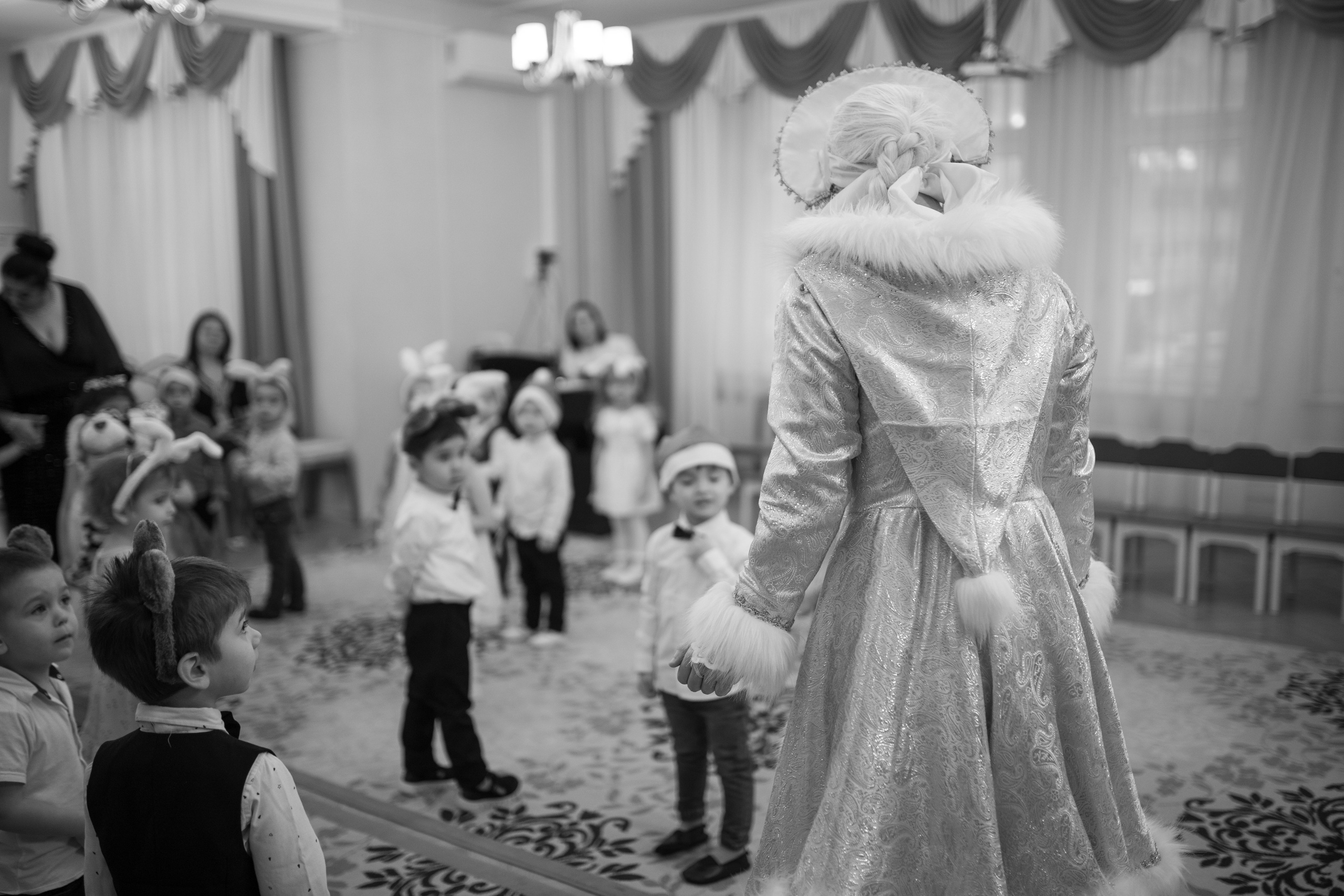 Новогодний утренник в детском саду. Семейный и детский фотограф в Москве Дорогова Екатерина