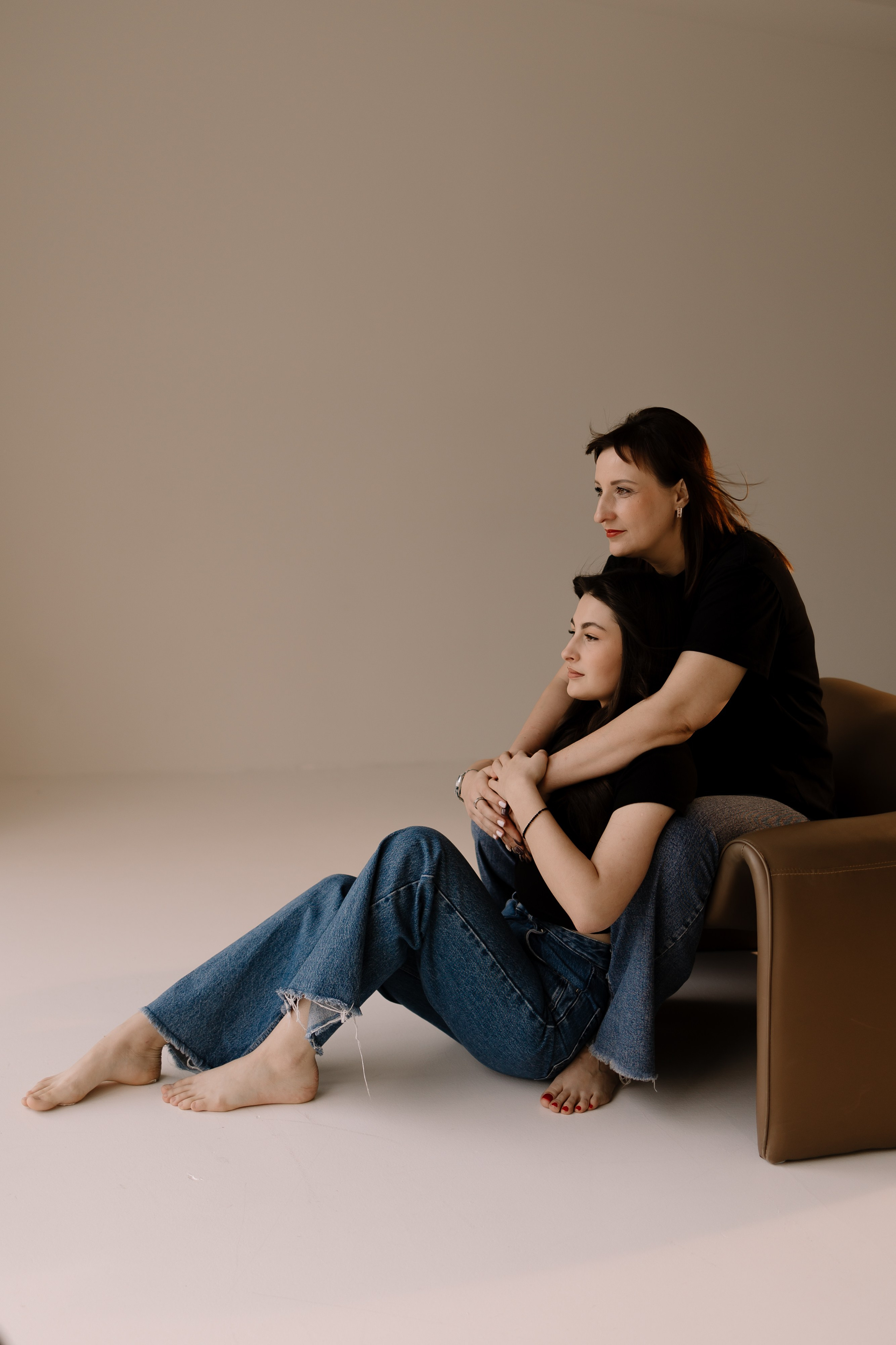 Мама и взрослые дочки. Семейный фотограф в Краснодаре Храмова Анна