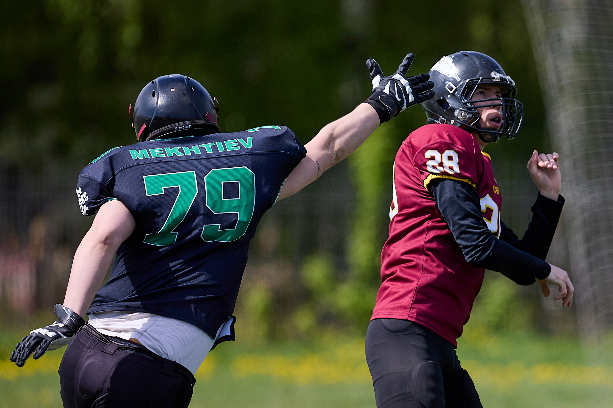 Американский футбол. Апачи — Бульдоги. Светлана Родионова — фотограф спортивный и не только