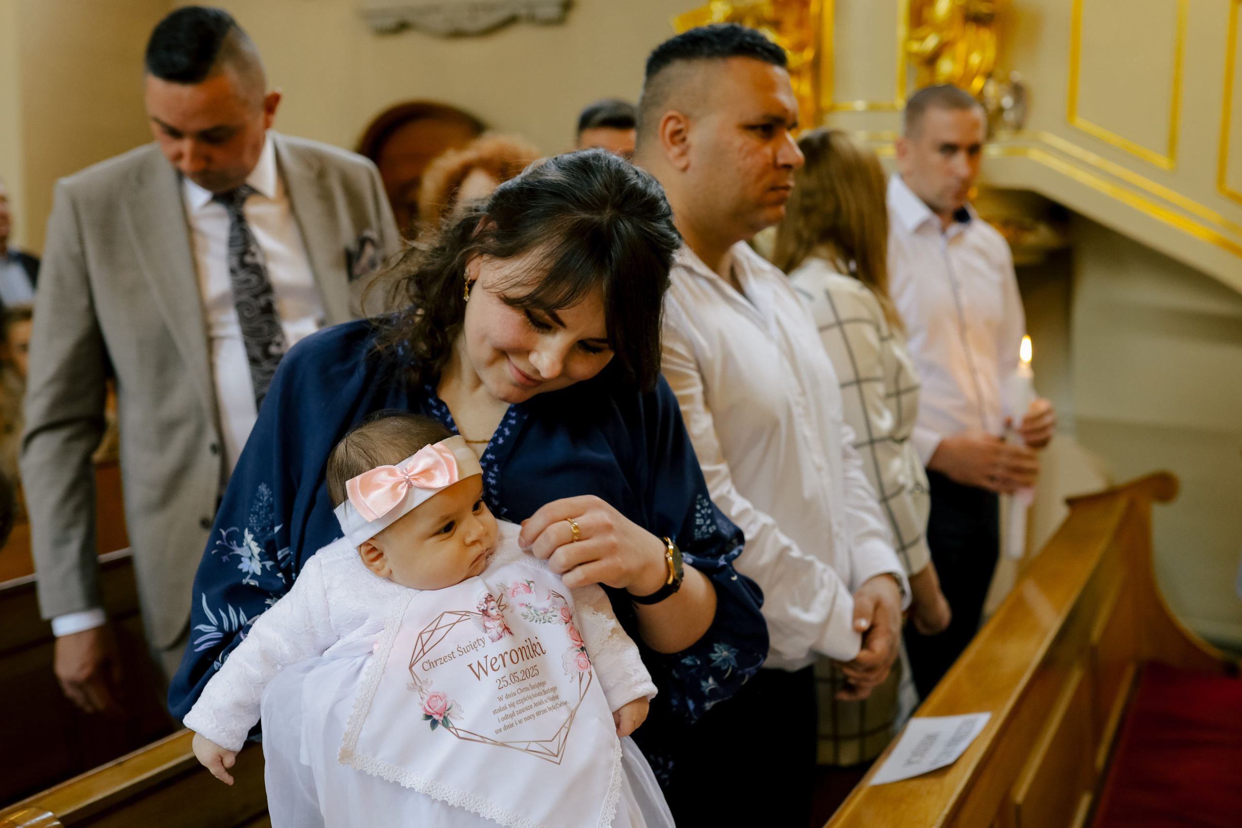 Крещение Вероники. Свадебный и семейный фотограф в Варшаве