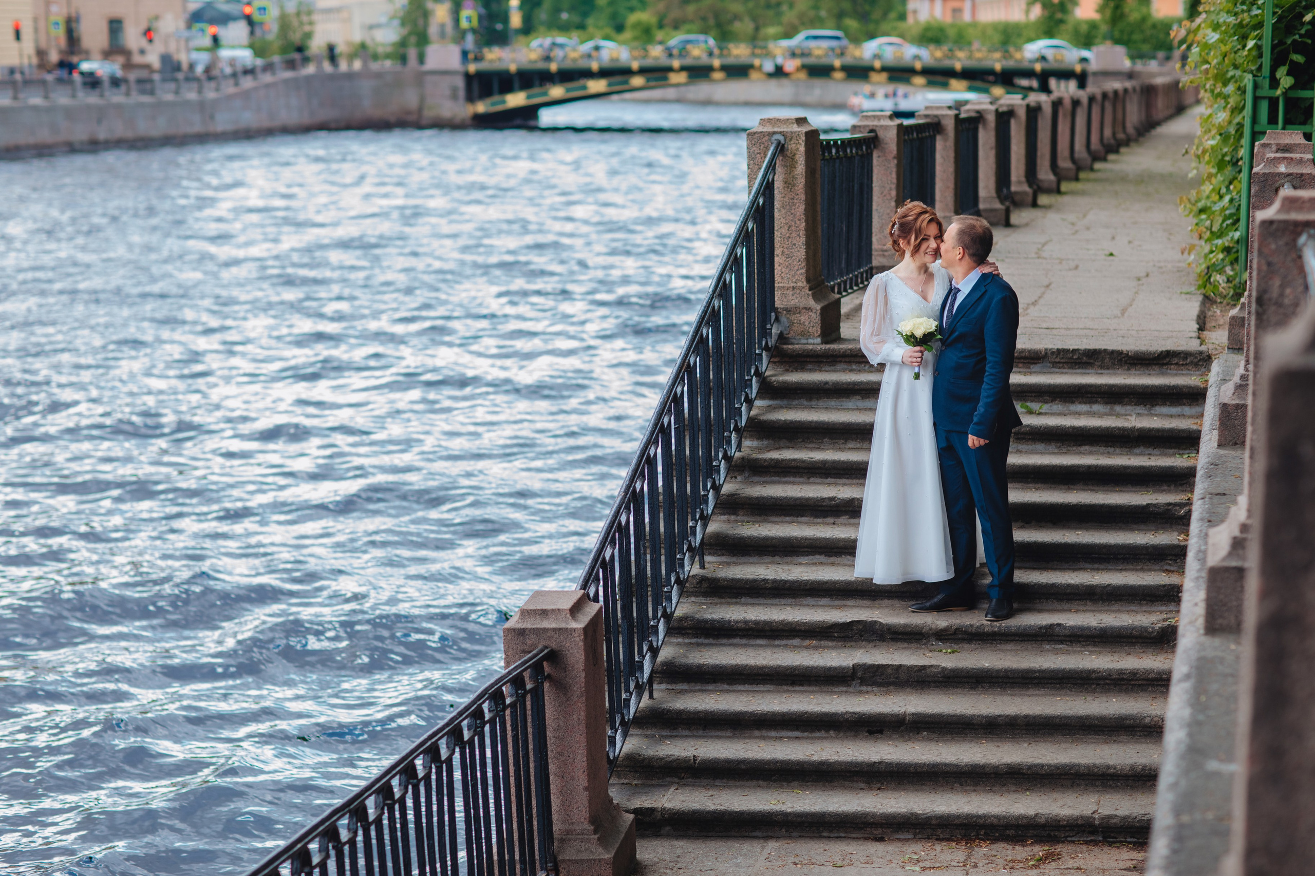 Татьяна и Роман. Регистрация брака во Дворце бракосочения № 2 и прогулка. Свадебный и семейный фотограф в Санкт-Петербурге и Сестрорецке