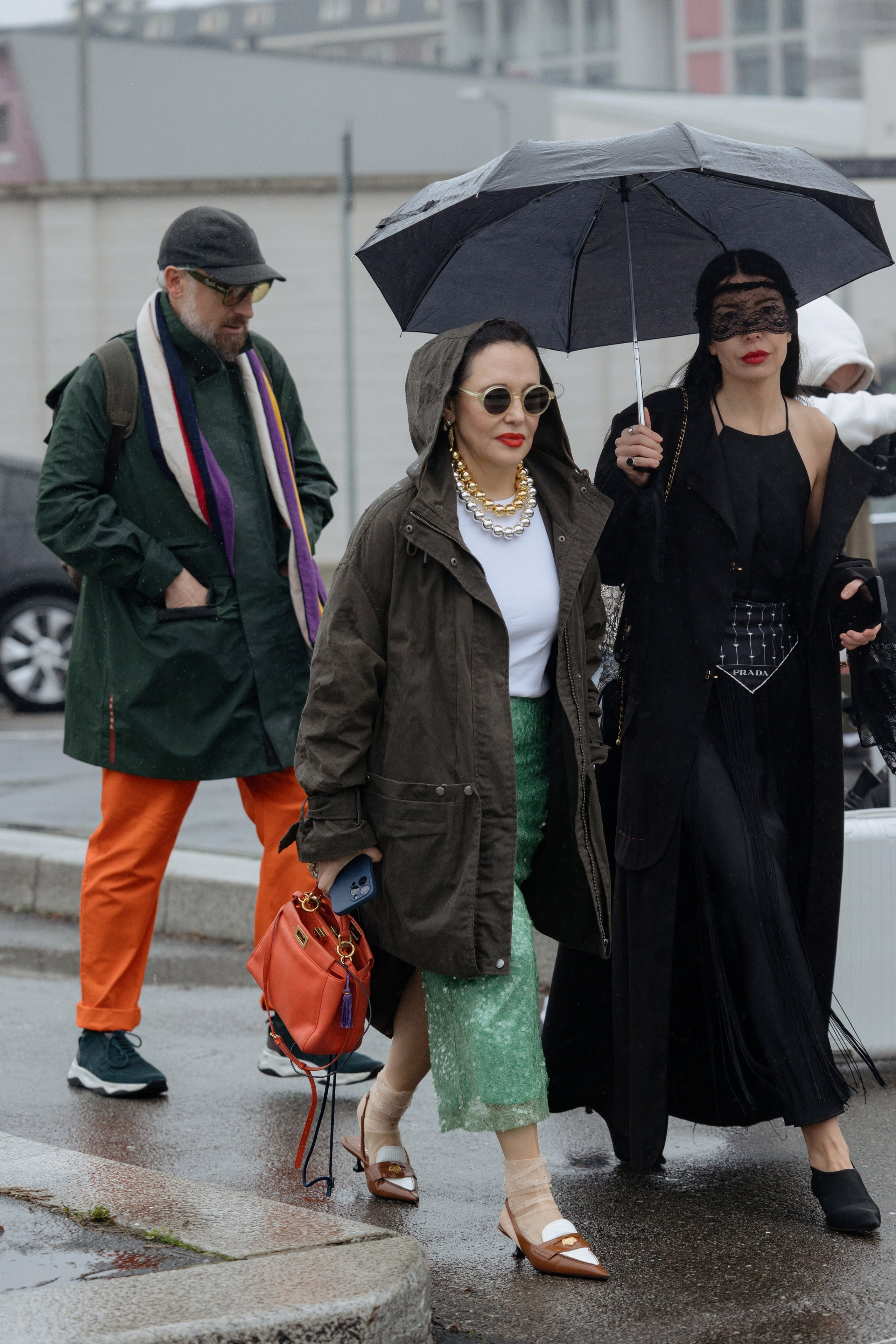 PRADA MFW FALL/WINTER 24/25. Photographer in Milan Ivan Goncharov