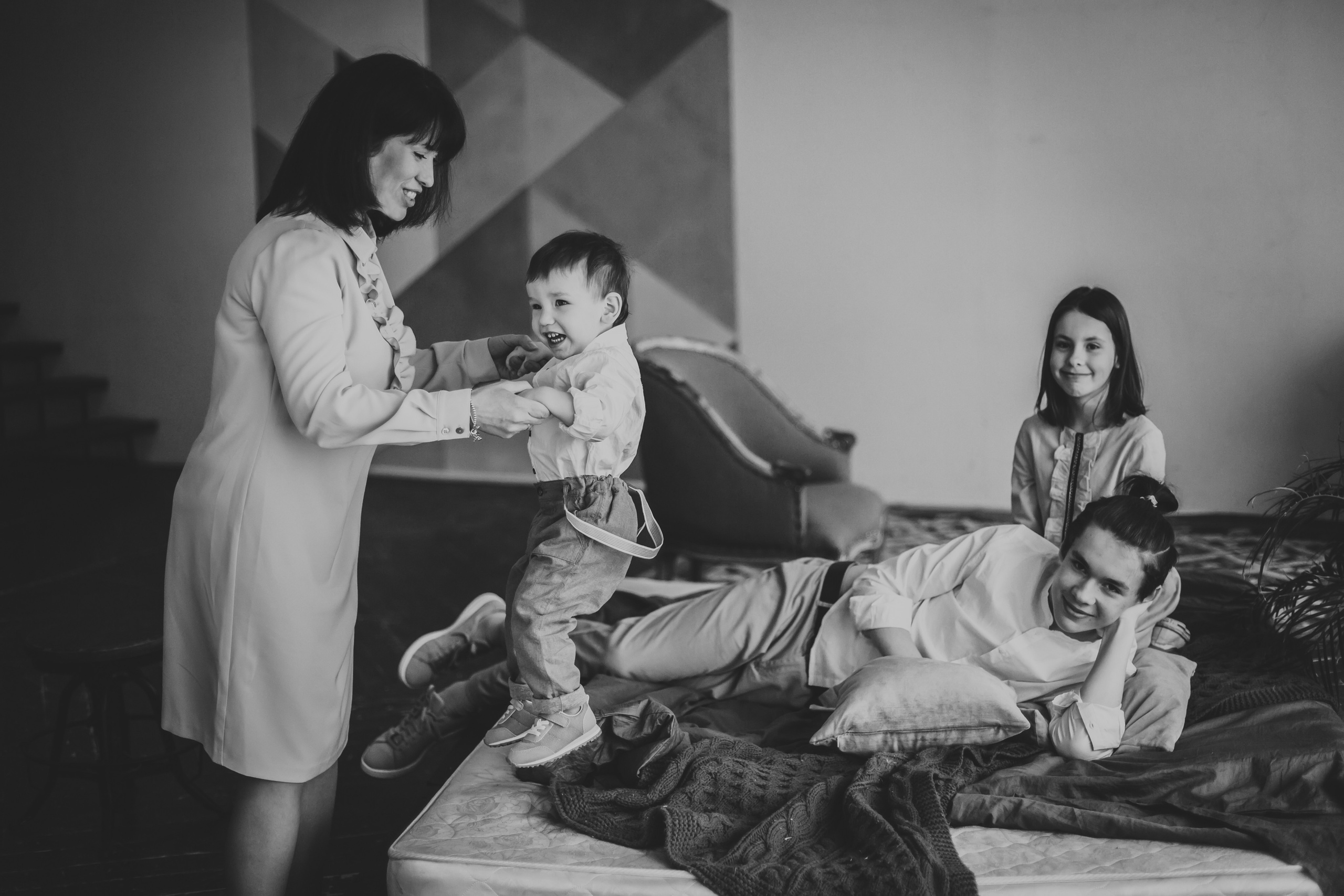 Оля, Степа, Соня, Сема). Детский, свадебный и семейный фотограф Юлия Курбатова, Санкт-Петербург