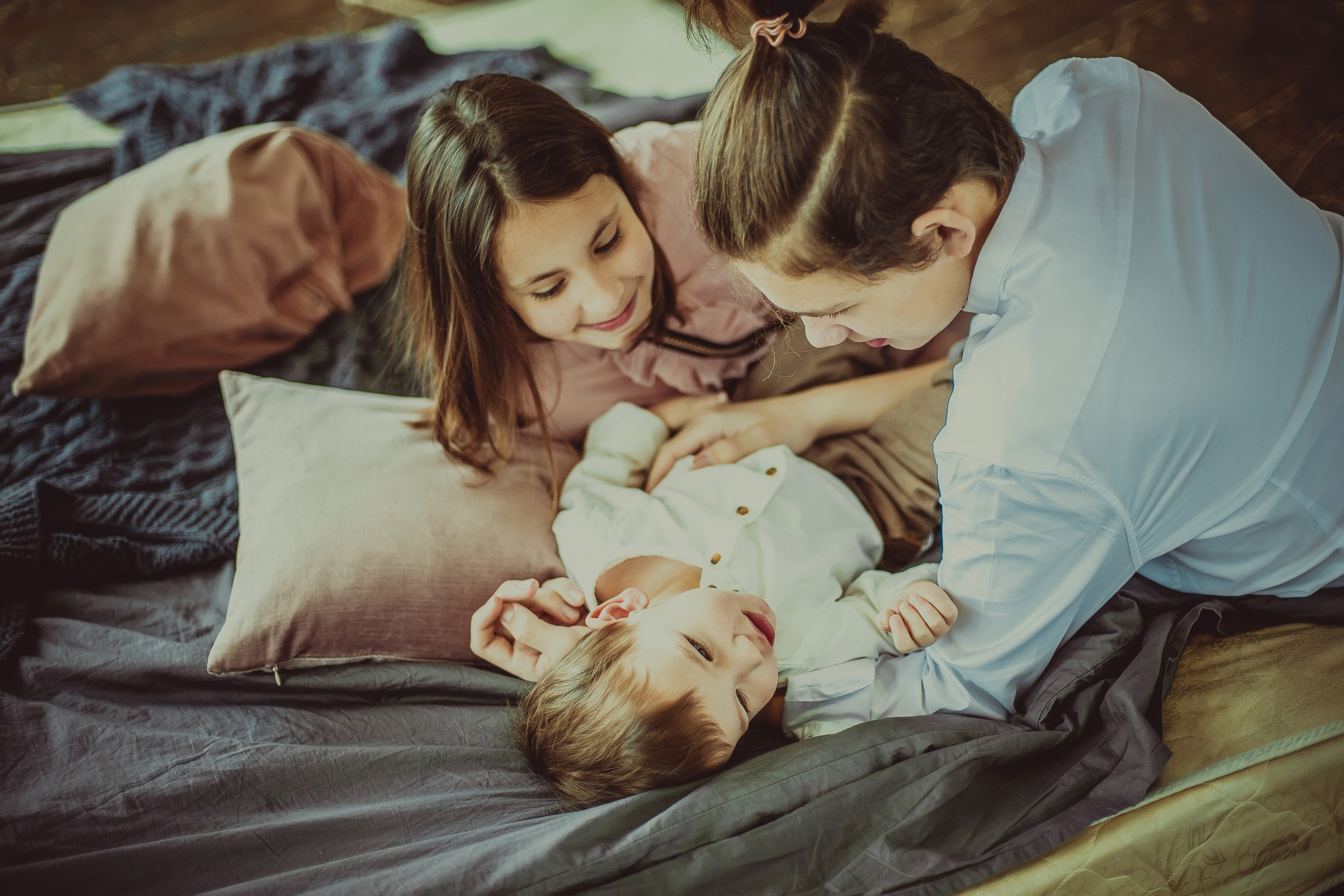 Оля, Степа, Соня, Сема). Детский, свадебный и семейный фотограф Юлия Курбатова, Санкт-Петербург
