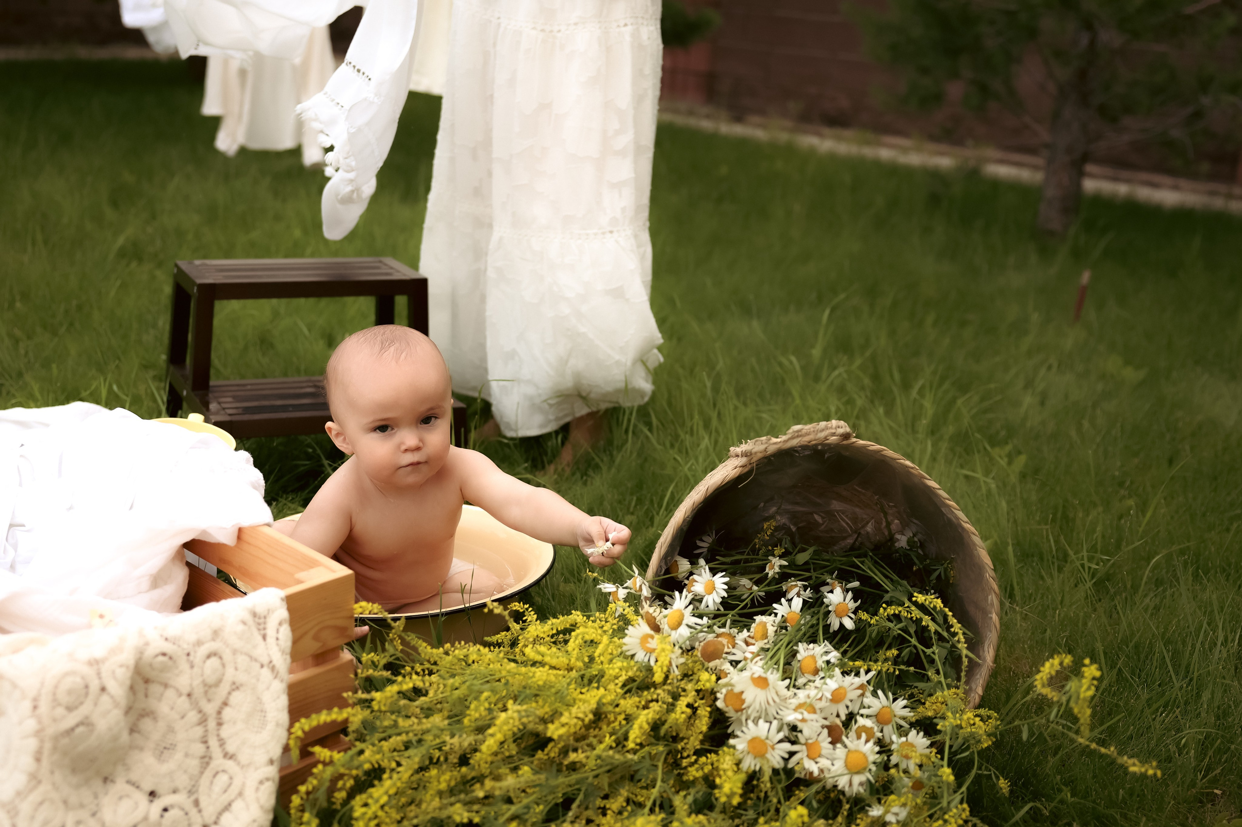 Большая стирка. Ваш семейный newborn и lifestyle фотограф в СПБ Наталья Журавлева