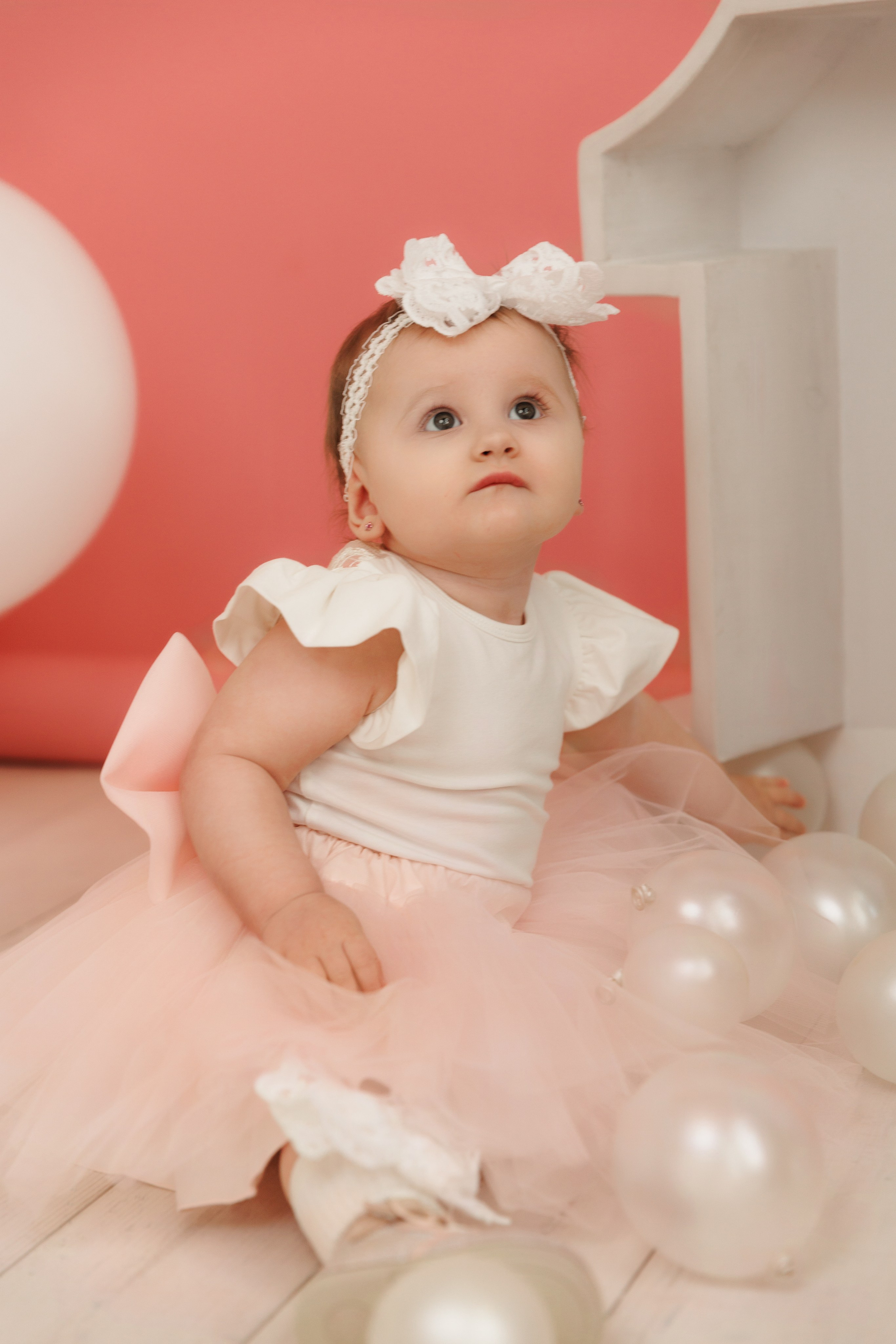 Юля, годовасие дочи. Фотограф женского портрета, беременности и материнства Харькова Елена