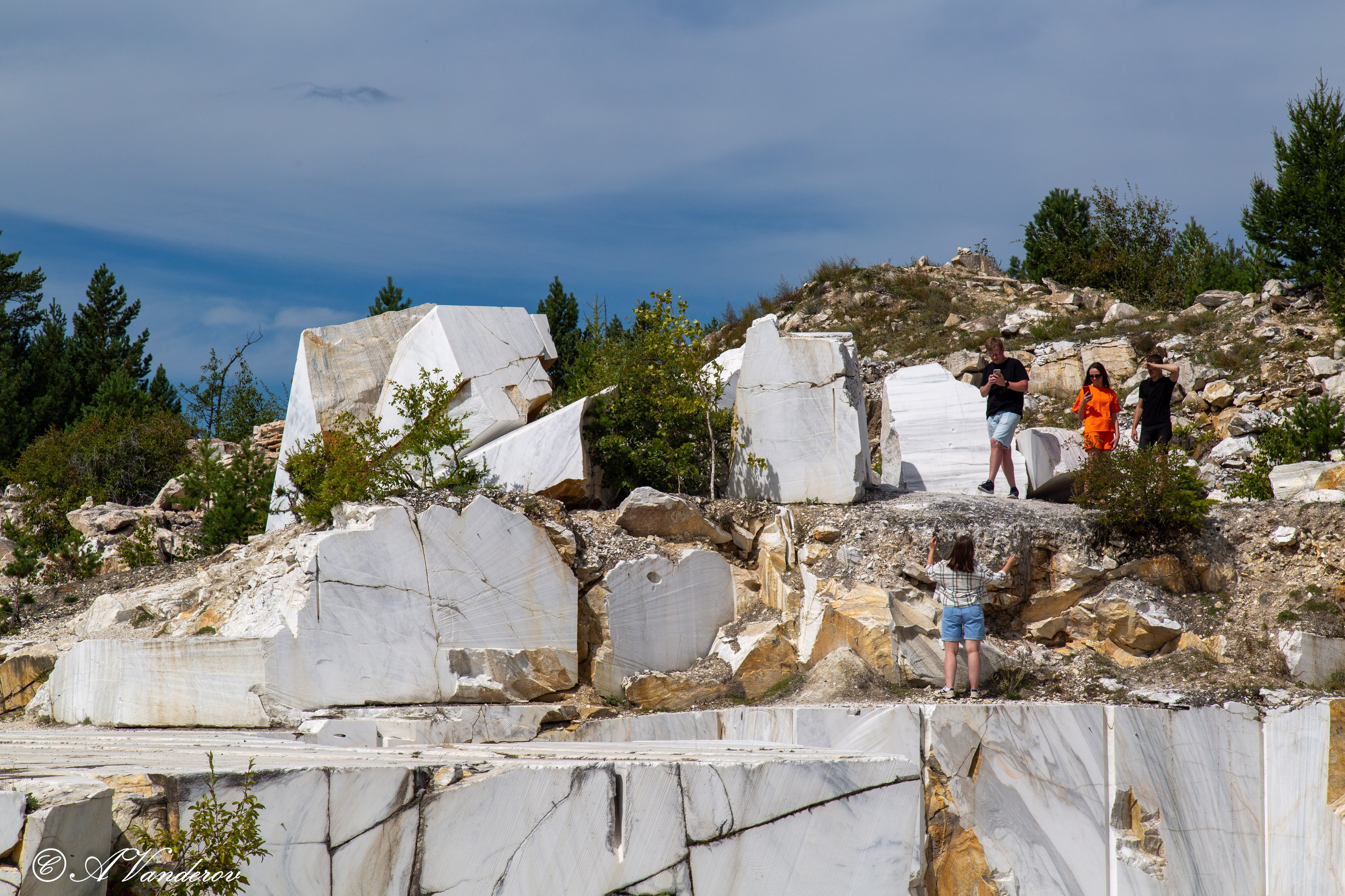 Мраморный карьер. Фотограф Омск | Александр Вандеров