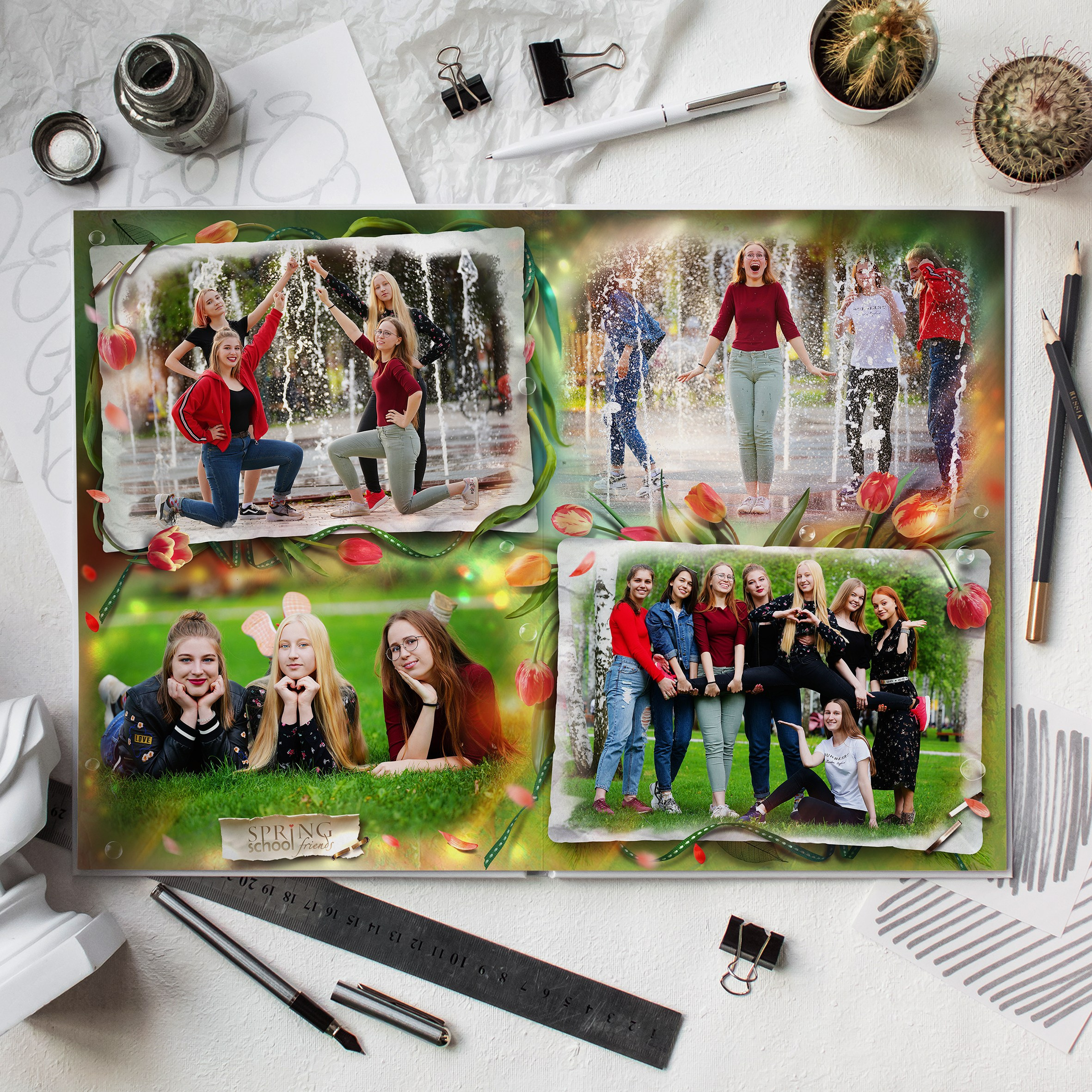 Ночной город. Современные выпускные альбомы. Мы делаем не просто альбомы, а стильные фотокниги