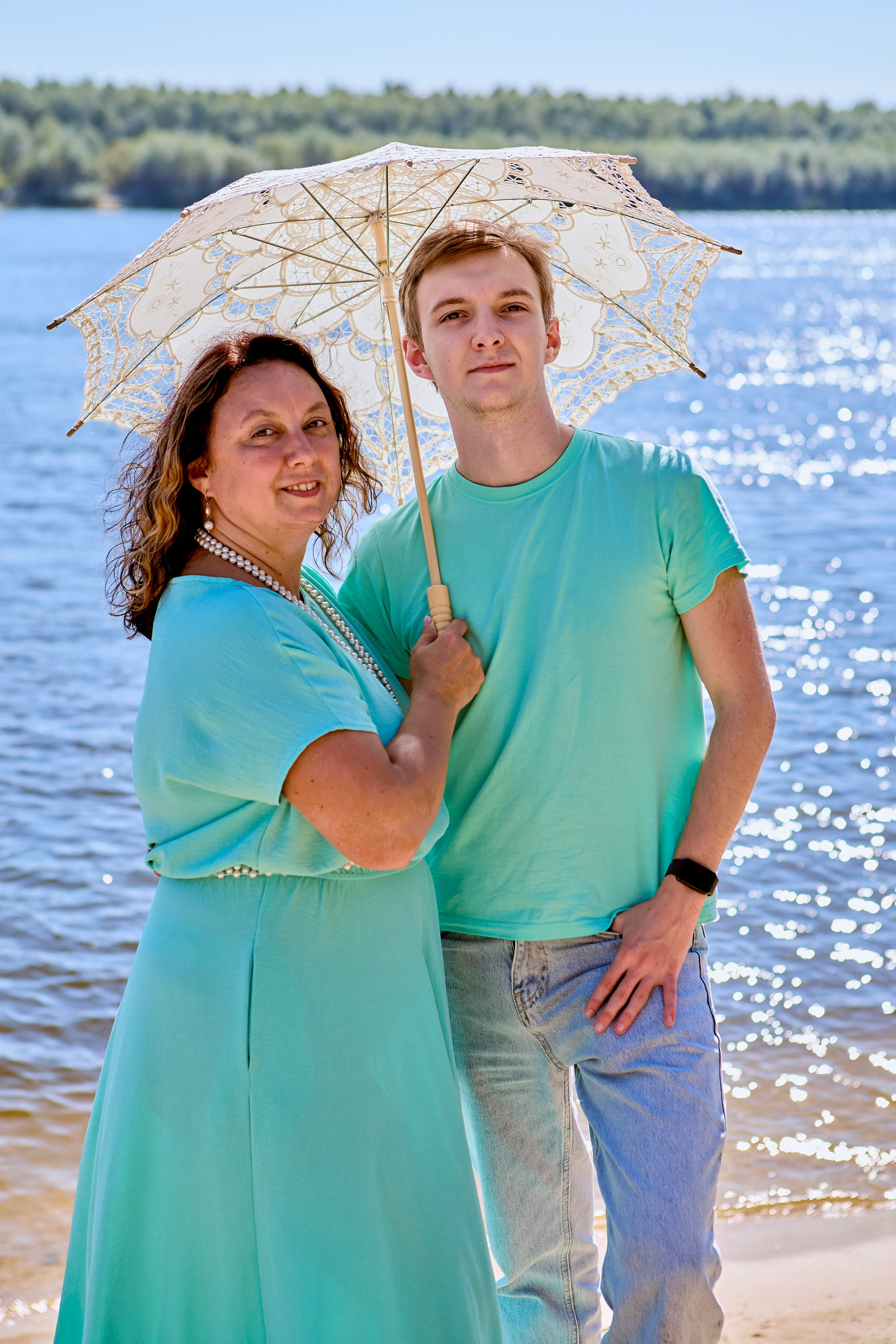 Семейная фотосессия в последний день лета