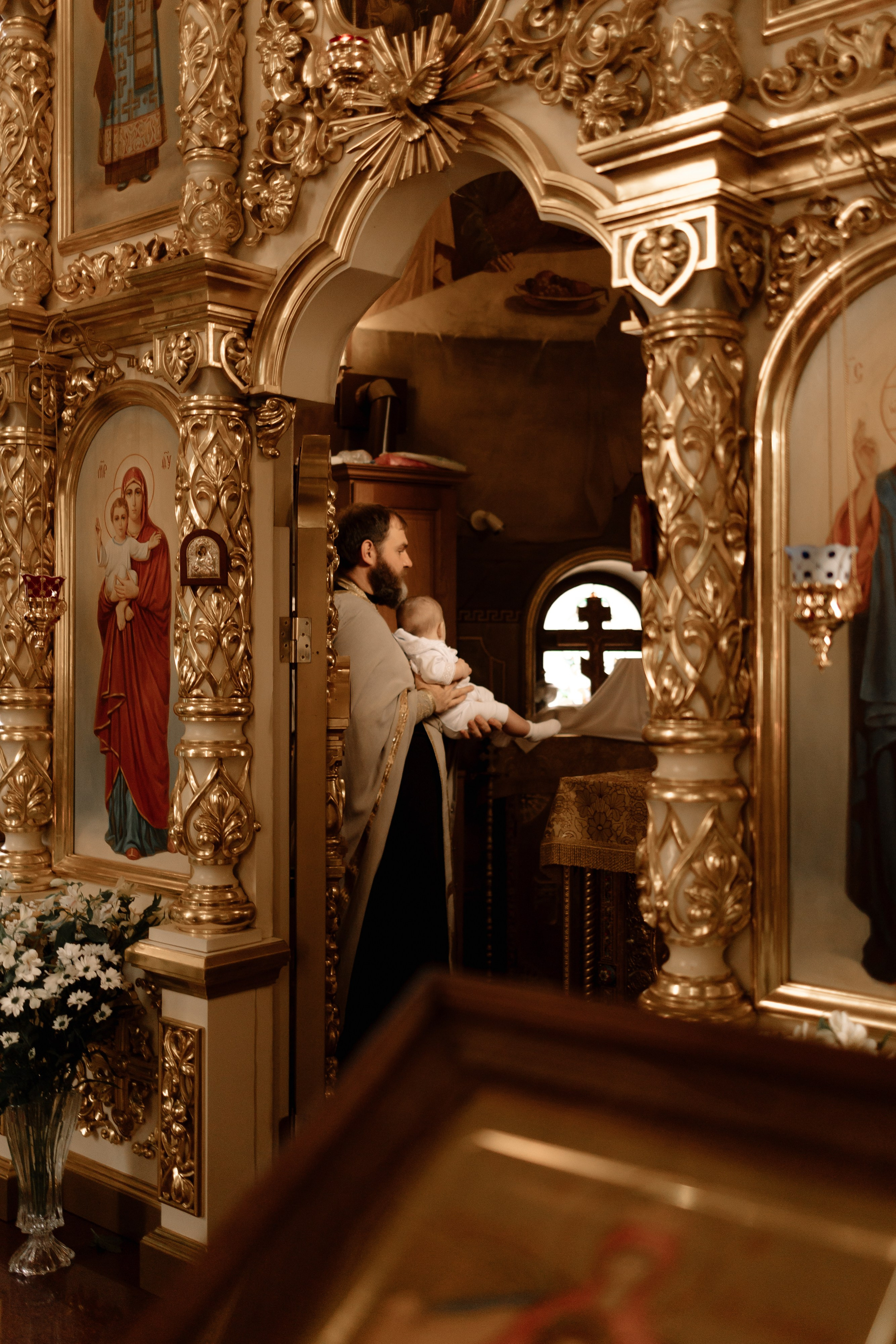 Крещение Тимура. Семейный фотограф в Краснодаре Храмова Анна