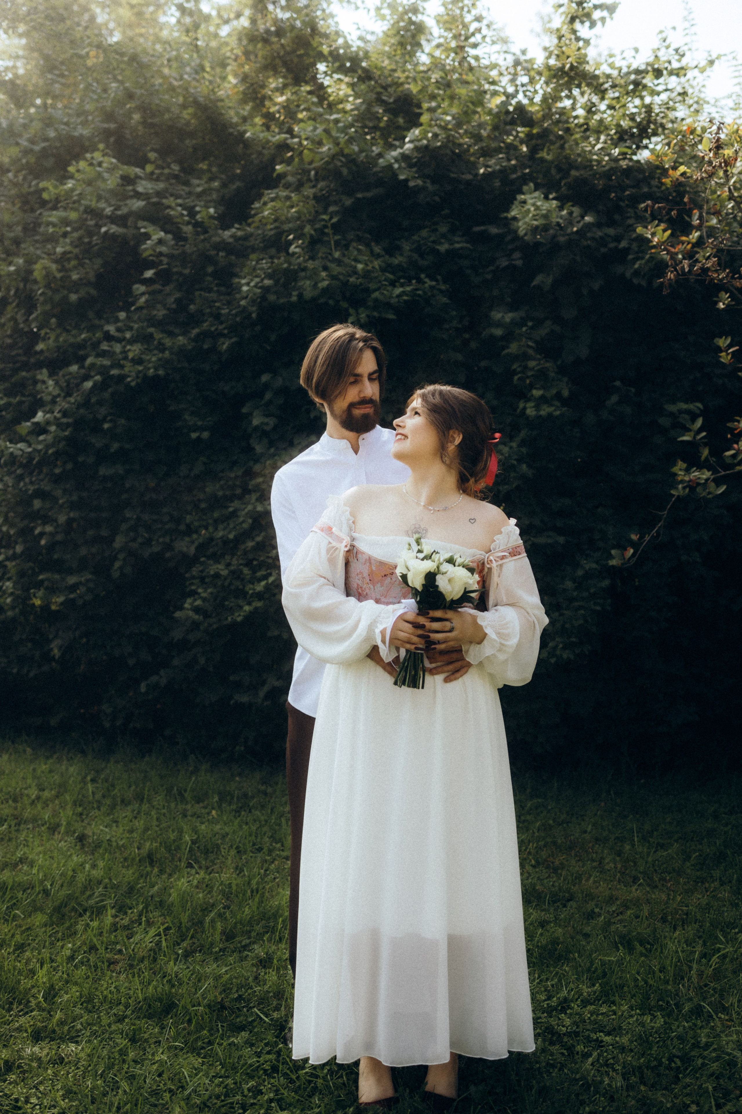 Илья и Настя, прогулка на ВДНХ и роспись Савеловском ЗАГСе. Свадебный и портретный фотограф в Москве Кристина Золотова