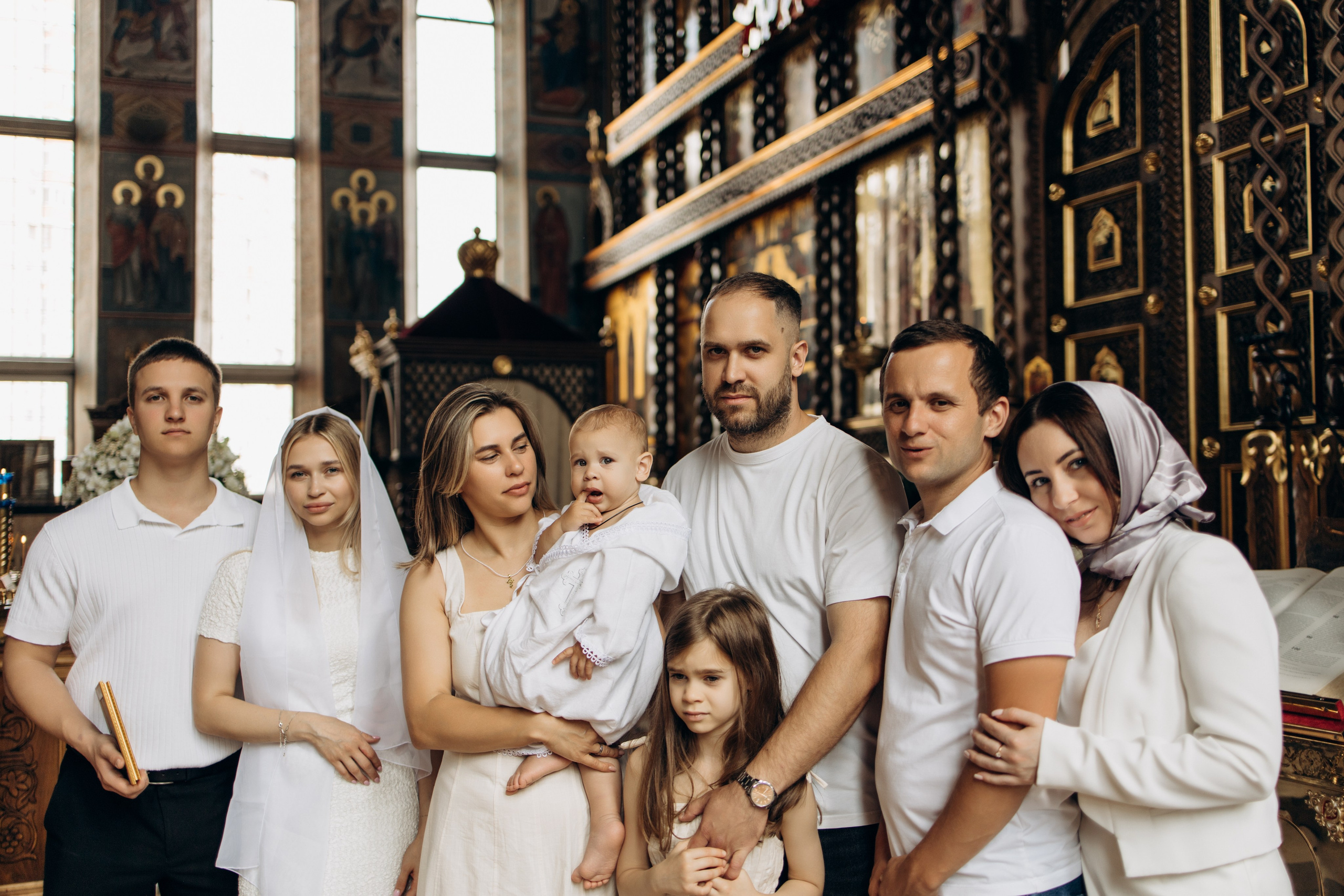 Крещение Радмира. Самый теплый фотограф в Краснодаре Рябоконь Ксения