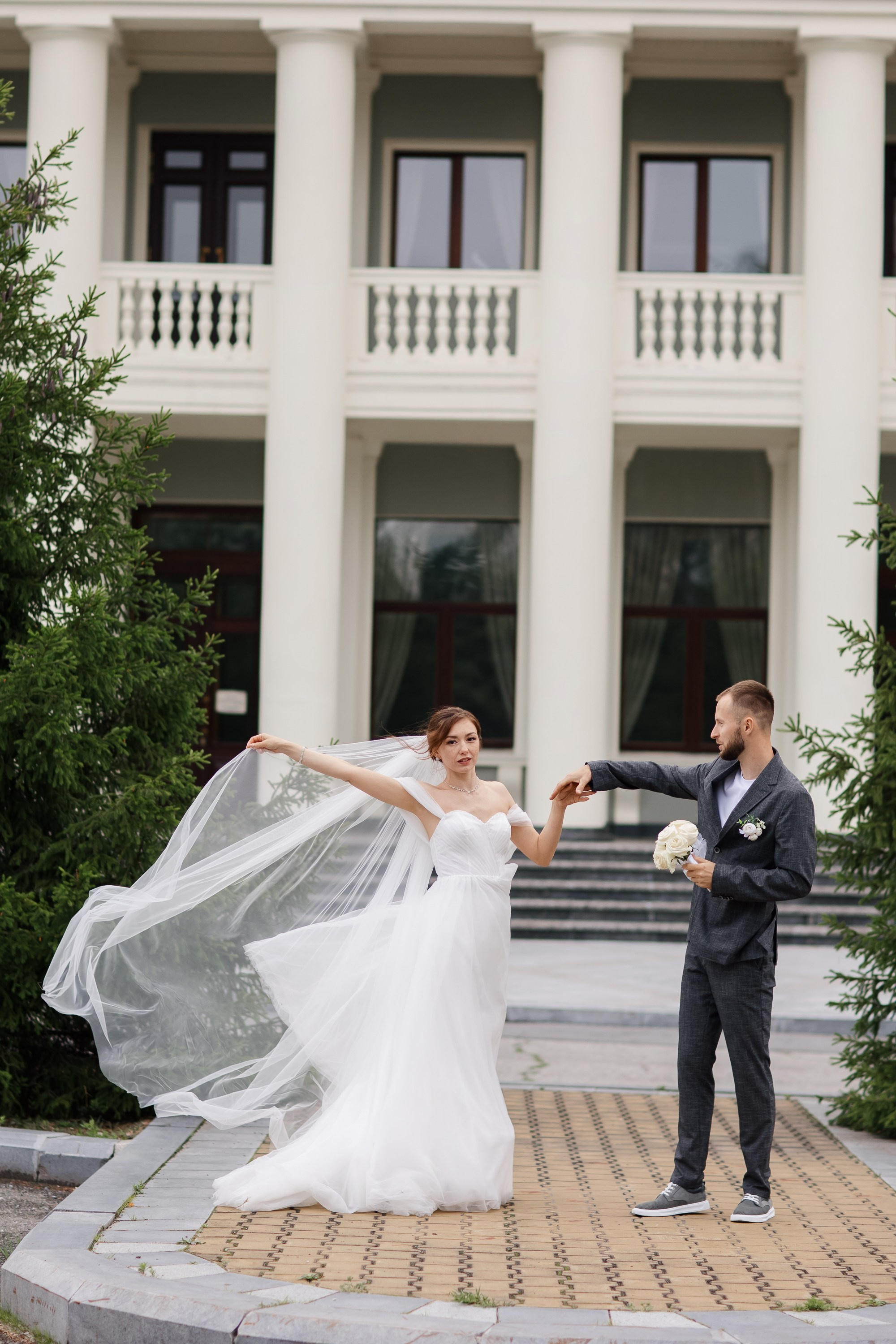 Константин и Антонина. Набережная.Дом Офицеров. Свадебный фотограф в Хабаровске