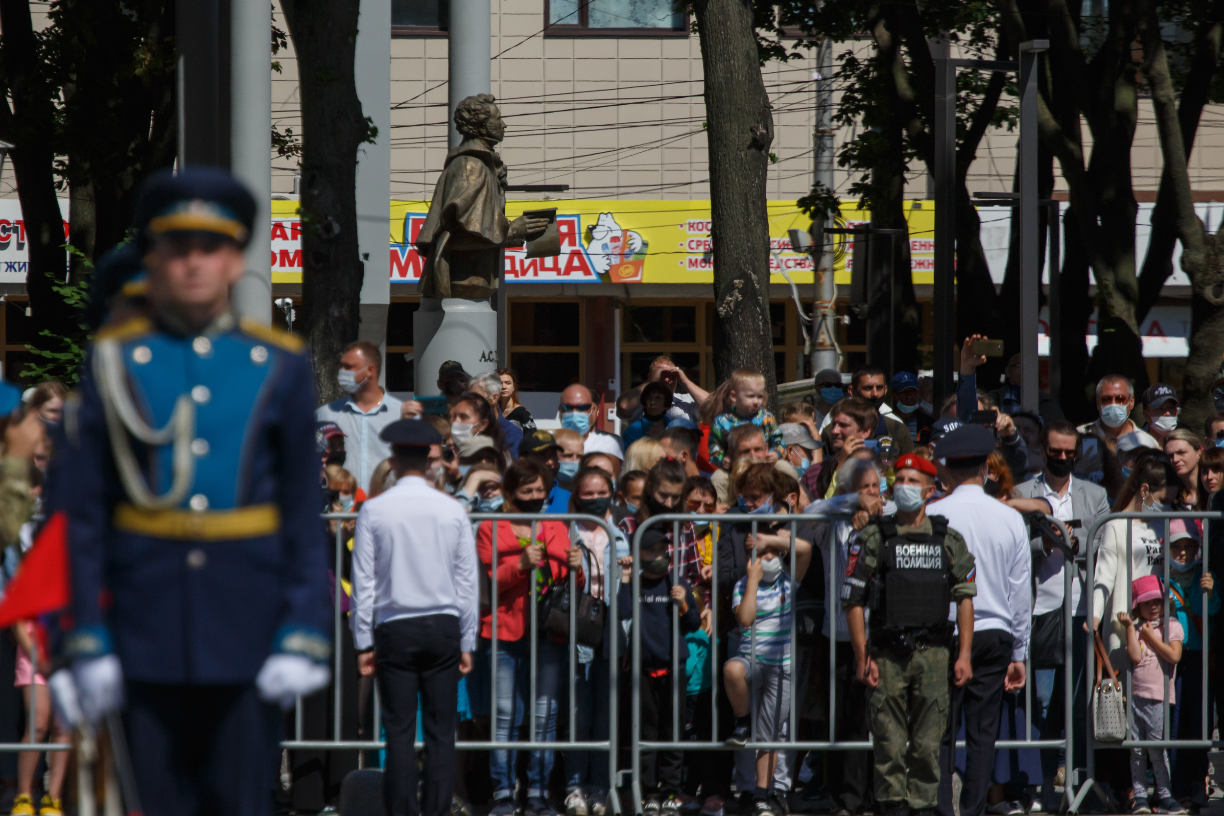 Фоторепортаж с воронежского Парада к 75-тилетию Победы. Porto Photographer Kristina Brazhnikova