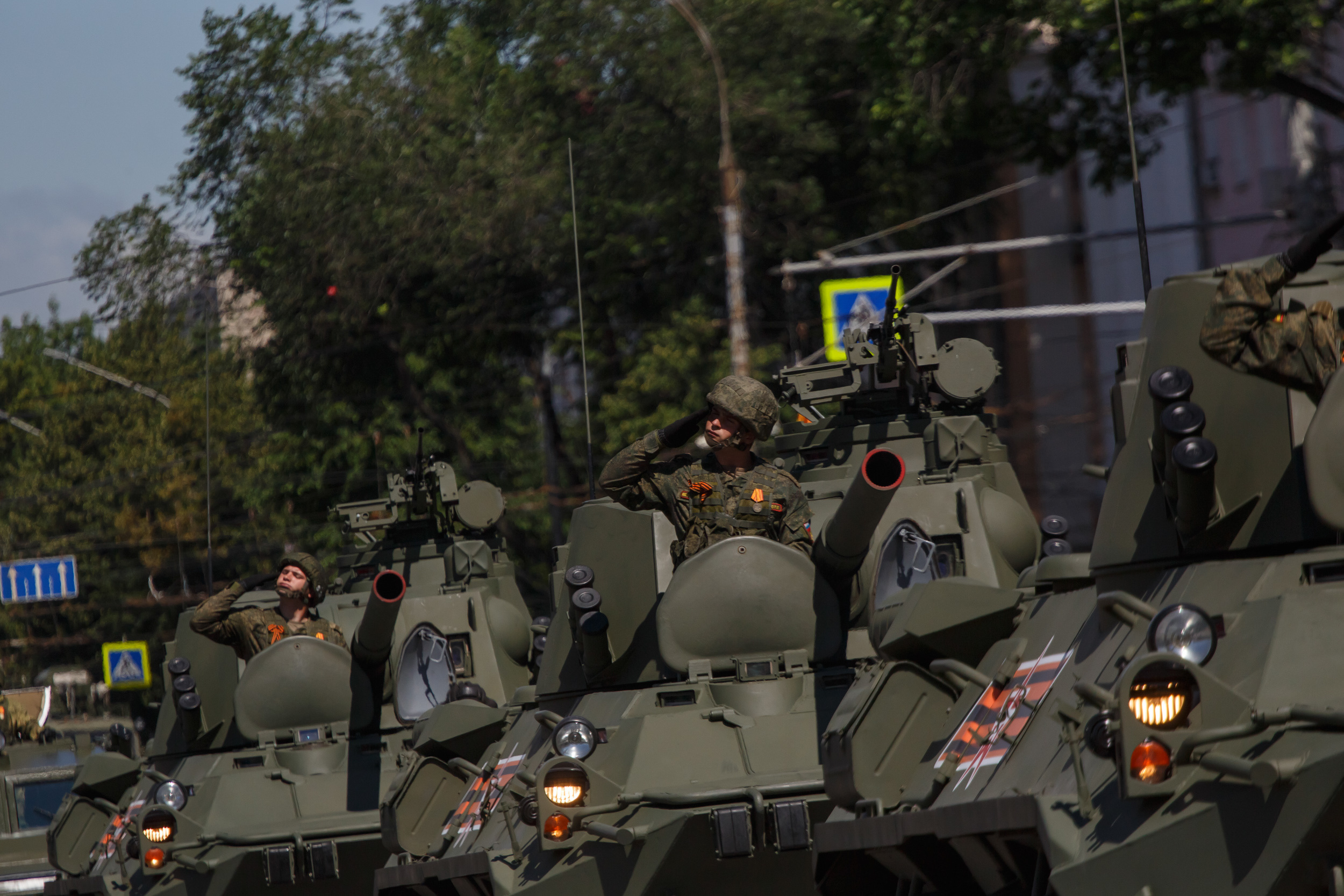 Фоторепортаж с воронежского Парада к 75-тилетию Победы. Porto Photographer Kristina Brazhnikova