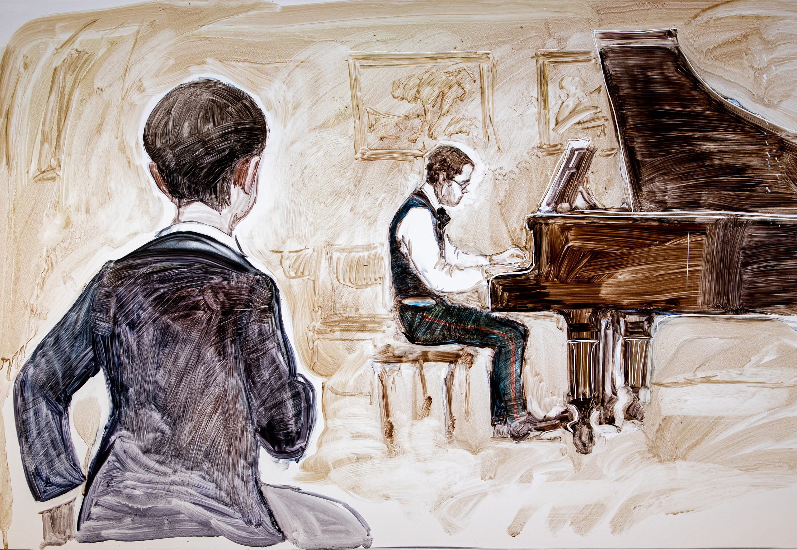 Чайковский. Художник Анна Хопта