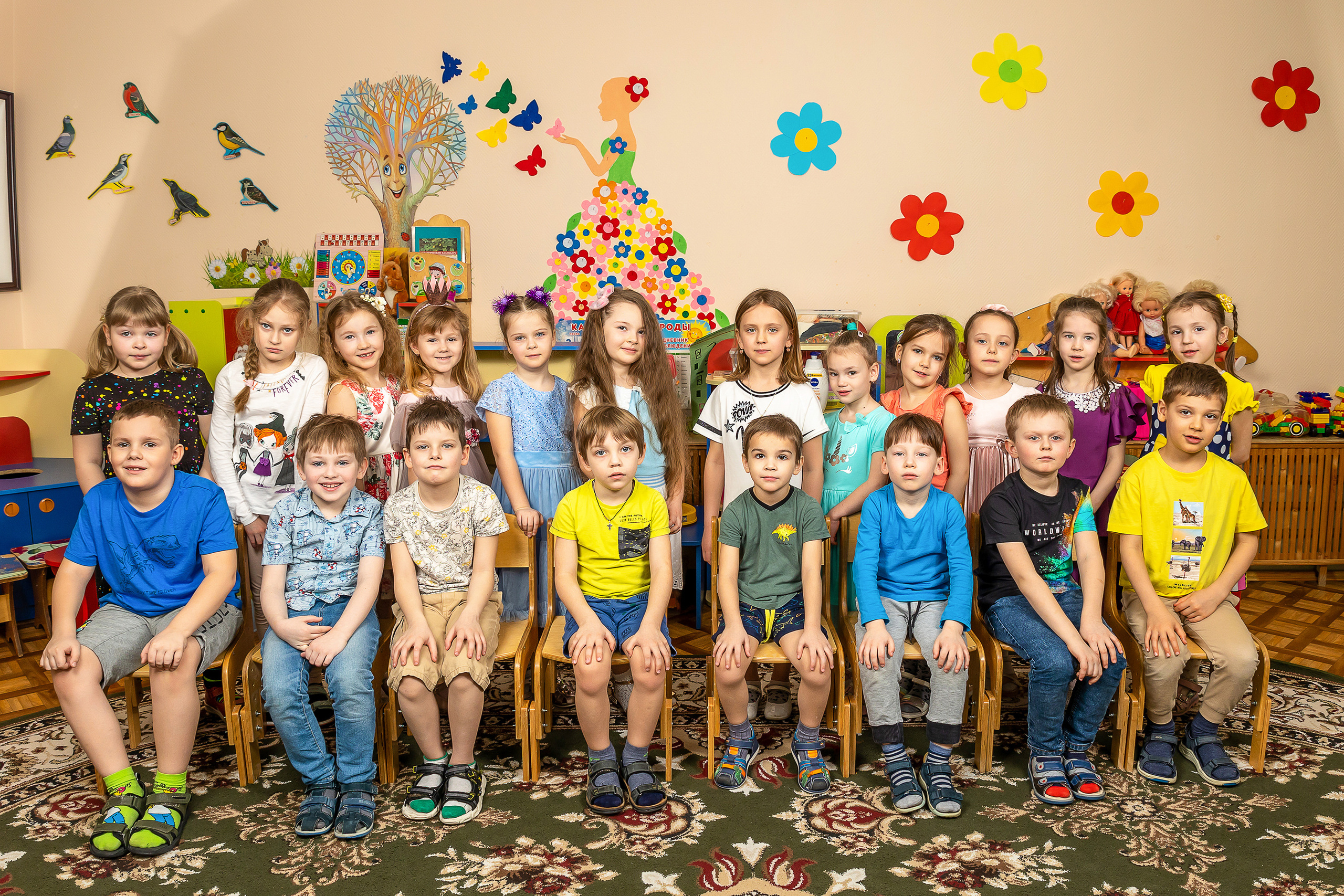 Общая фотография. Школьный и детсадовский фотограф Москва. Детский фотограф