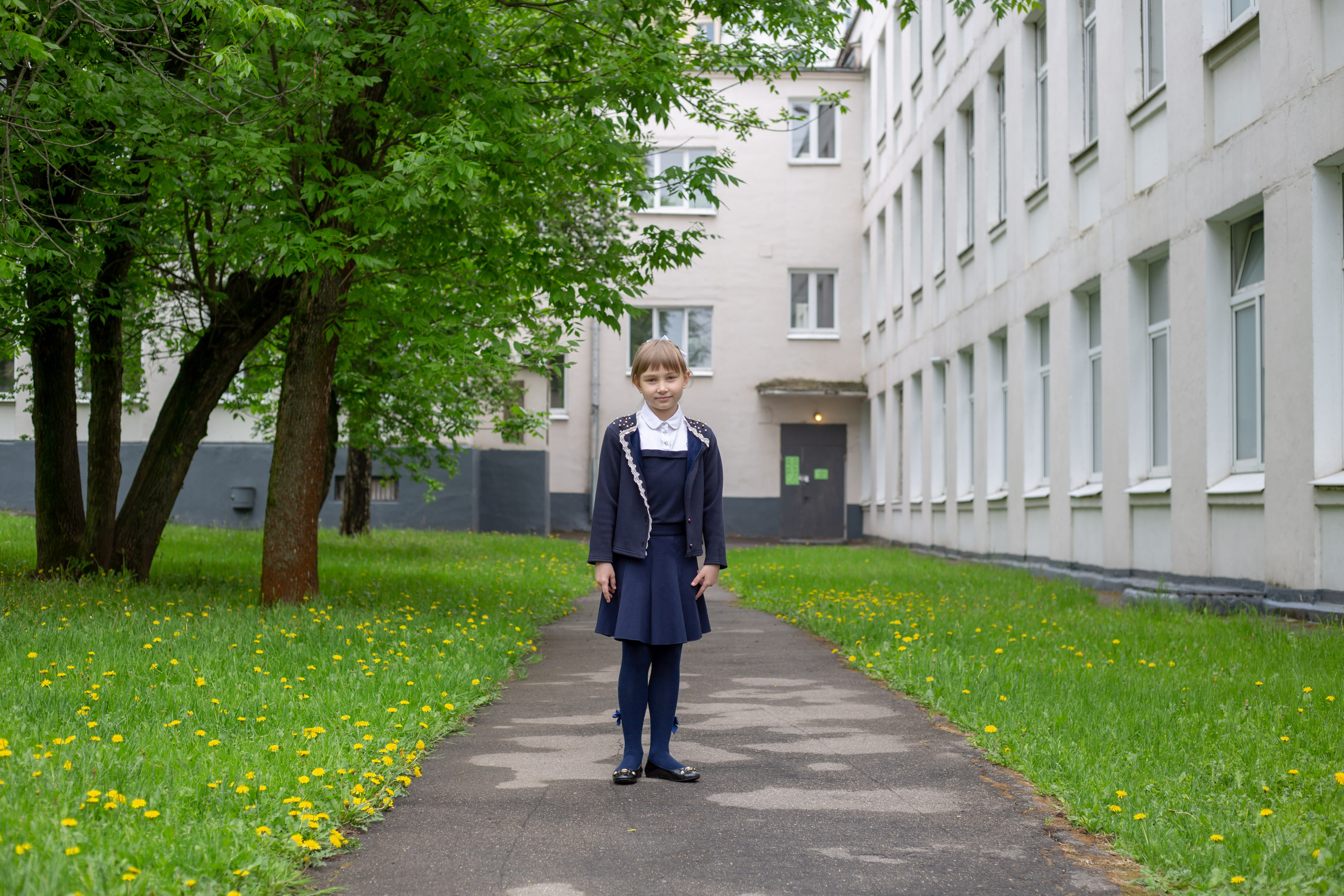 Индивидуальная школьная фотосессия. Школьный и детсадовский фотограф Москва. Детский фотограф